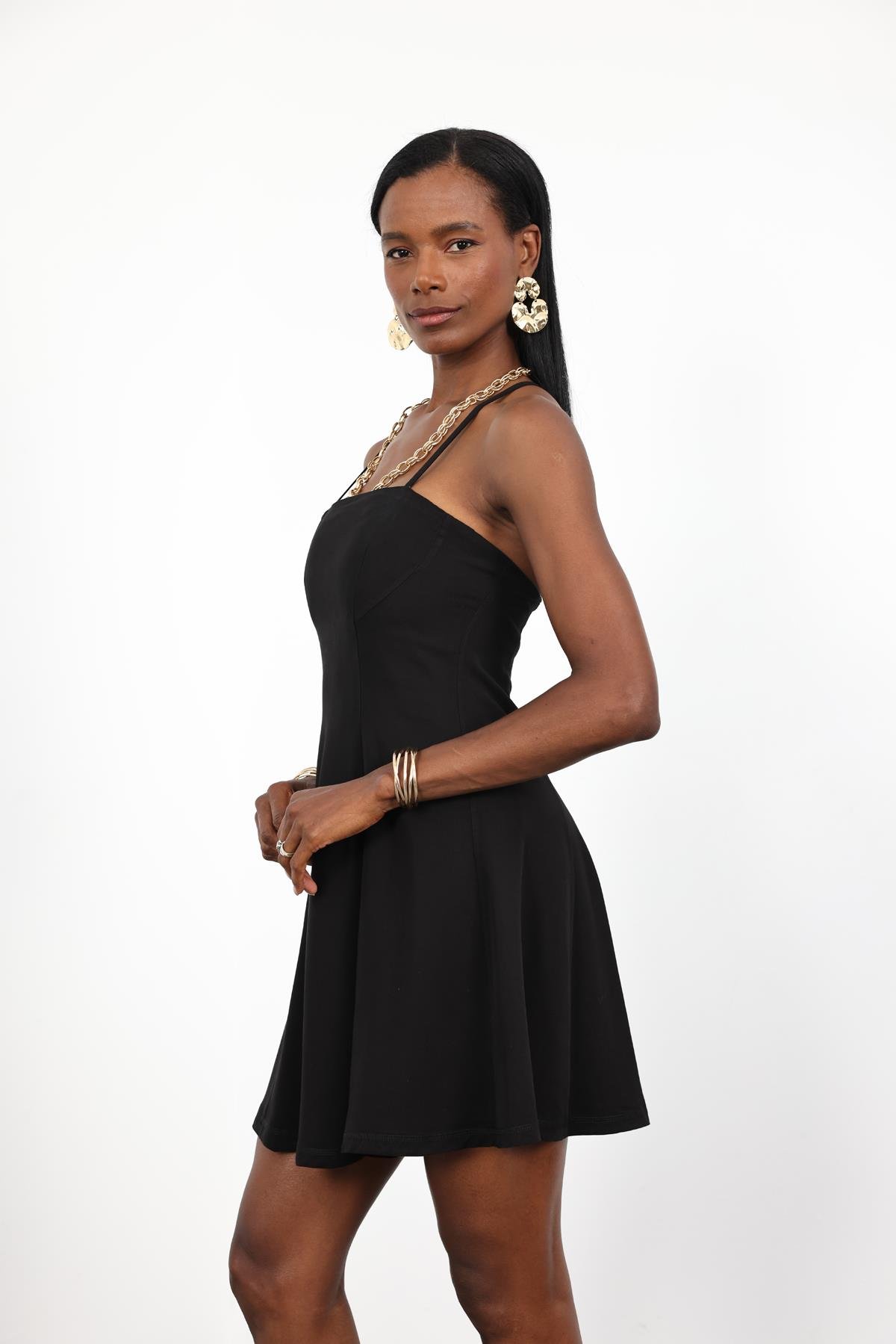 Sexy Elegant Sleeveless Skater Dress - Brand: Cream Rouge - Women & Kids, Baby Clothes Wholesale - TheBS Women Sexy Elegant Sleeveless Skater Dress - Brand: Cream Rouge - Women & Kids, Baby Clothes Wholesale - TheBS Women