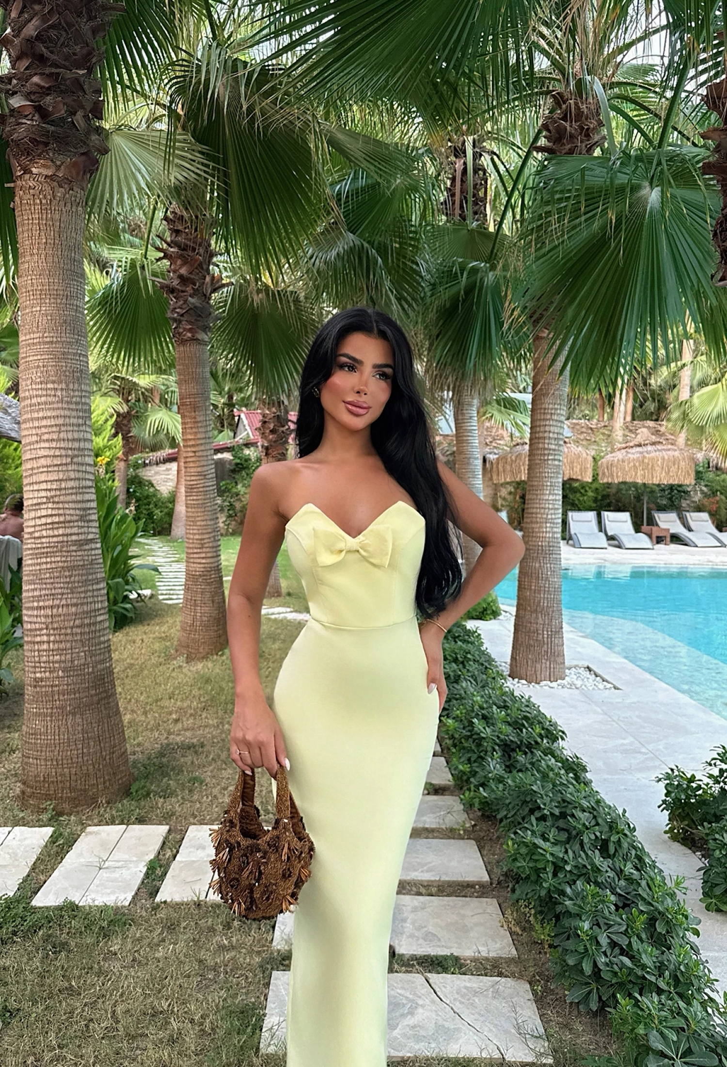 Sexy Elegant Formal Glam Bodycon Dress - Brand: EYYO ATELIER - Women & Kids, Baby Clothes Wholesale - TheBS Women