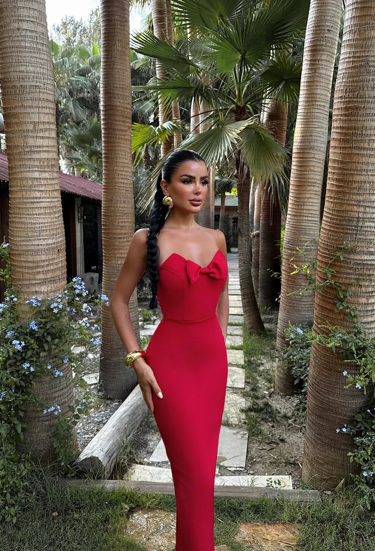 Glamorous Bodycon Dress With Sweetheart Neck - Brand: EYYO ATELIER - Women & Kids, Baby Clothes Wholesale - TheBS Women