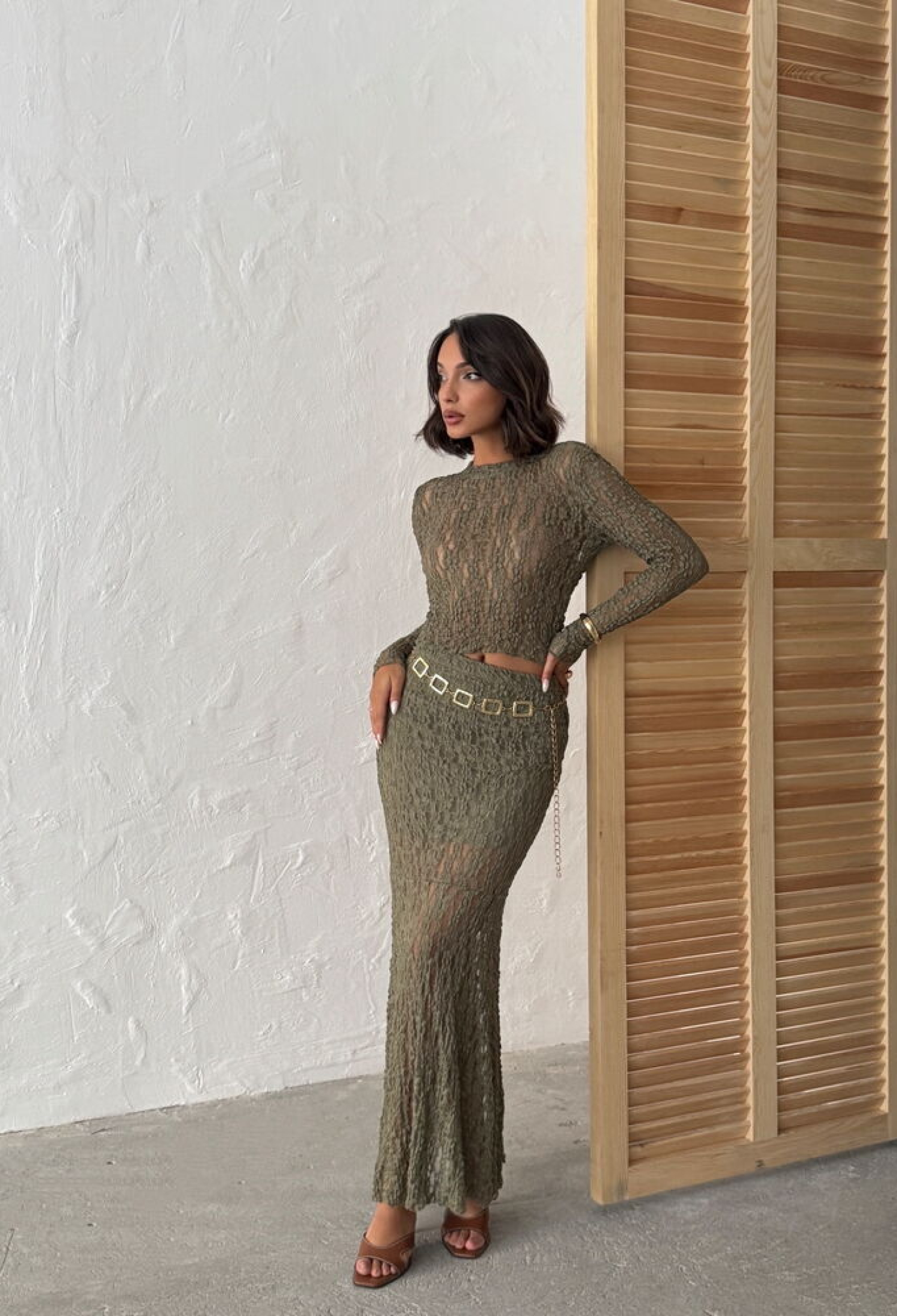 Green Sexy Elegant Glam Blouse - Brand: Topshow - Women & Kids, Baby Clothes Wholesale - TheBS Women