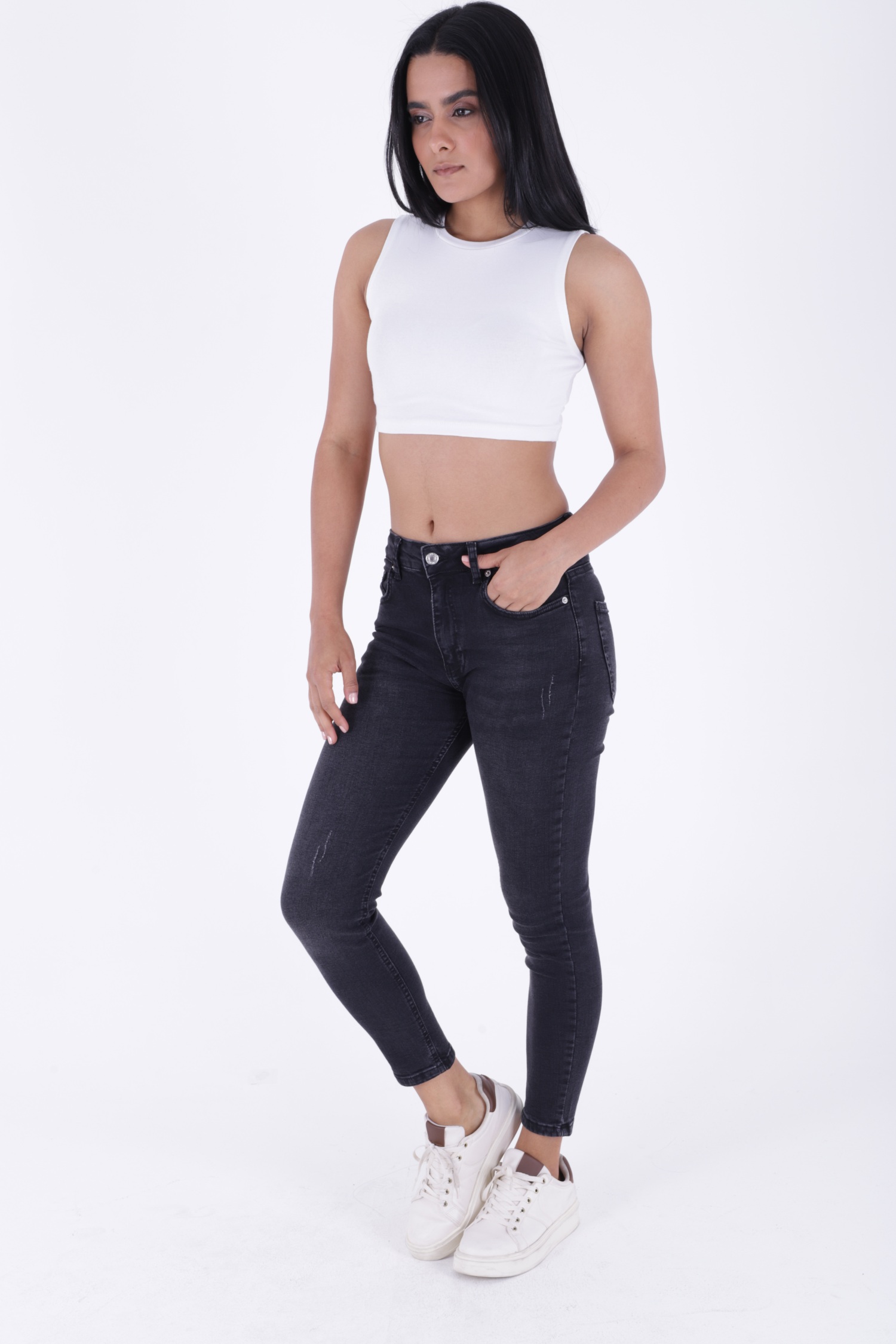 Jeans – Anthracite – Brand: XLove – Women & Kids, Baby Clothes Wholesale – TheBS Women