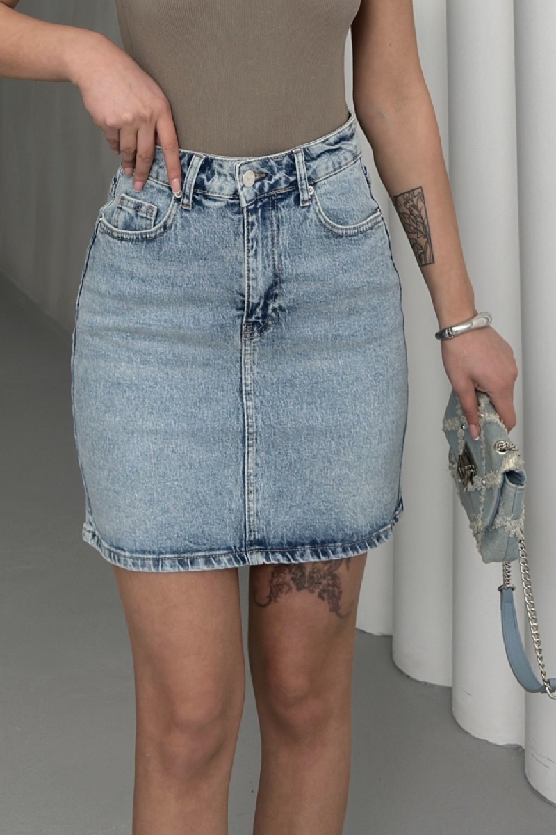 Short Denim Skirt – Brand: XLove – Women & Kids, Baby Clothes Wholesale – TheBS Women