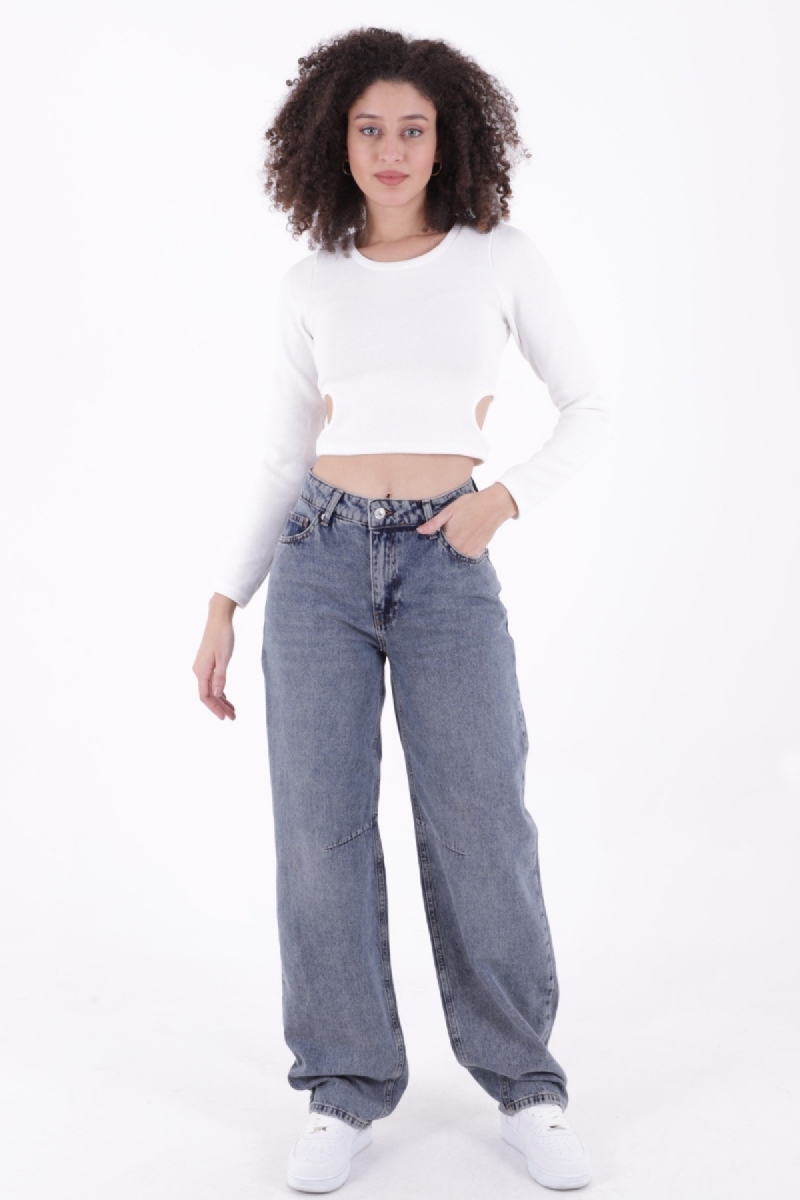 Baggy Jeans With Array Pencils – Brand: XLove – Women & Kids, Baby Clothes Wholesale – TheBS Women