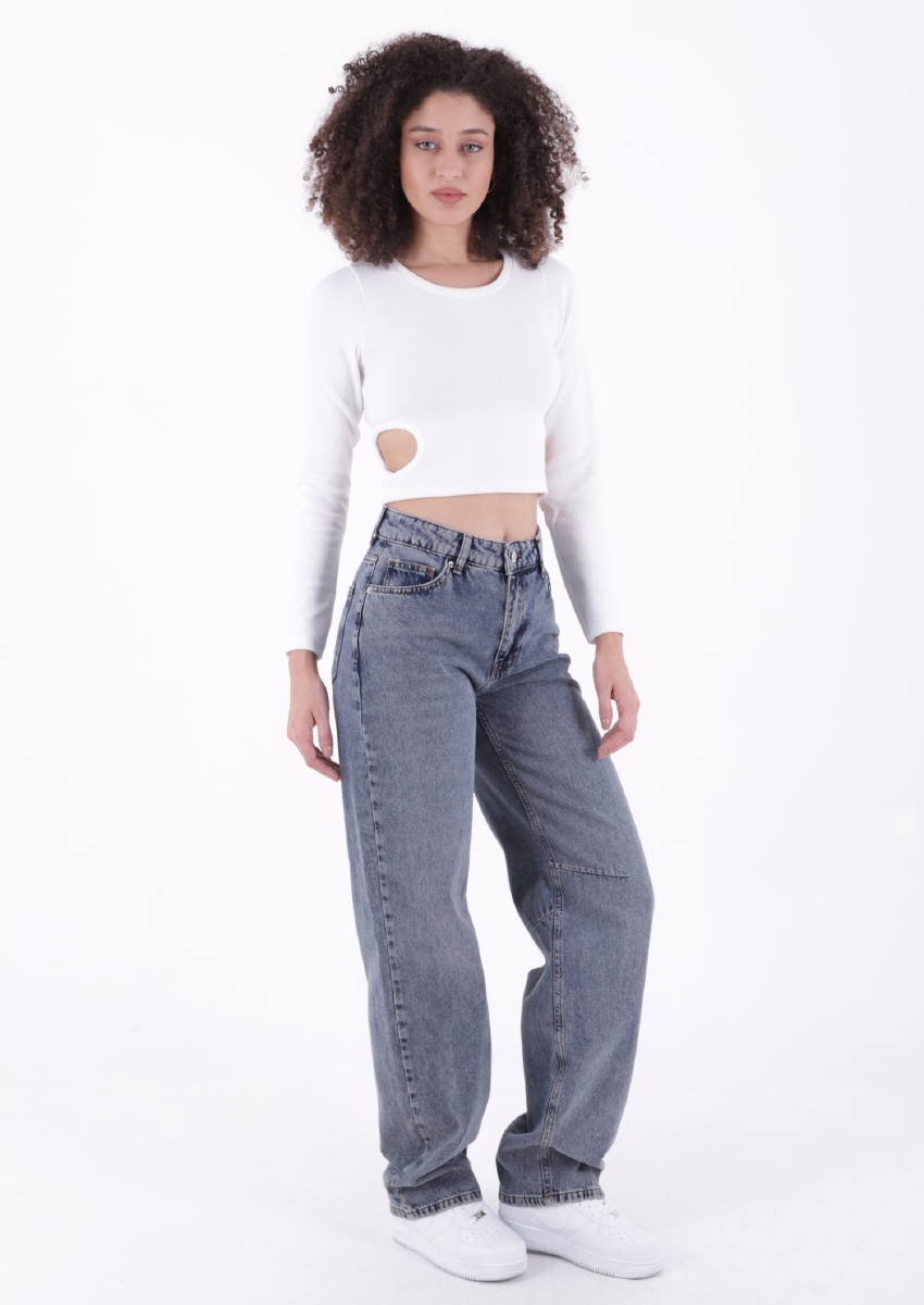 Baggy Jeans With Array Pencils – Brand: XLove – Women & Kids, Baby Clothes Wholesale – TheBS Women