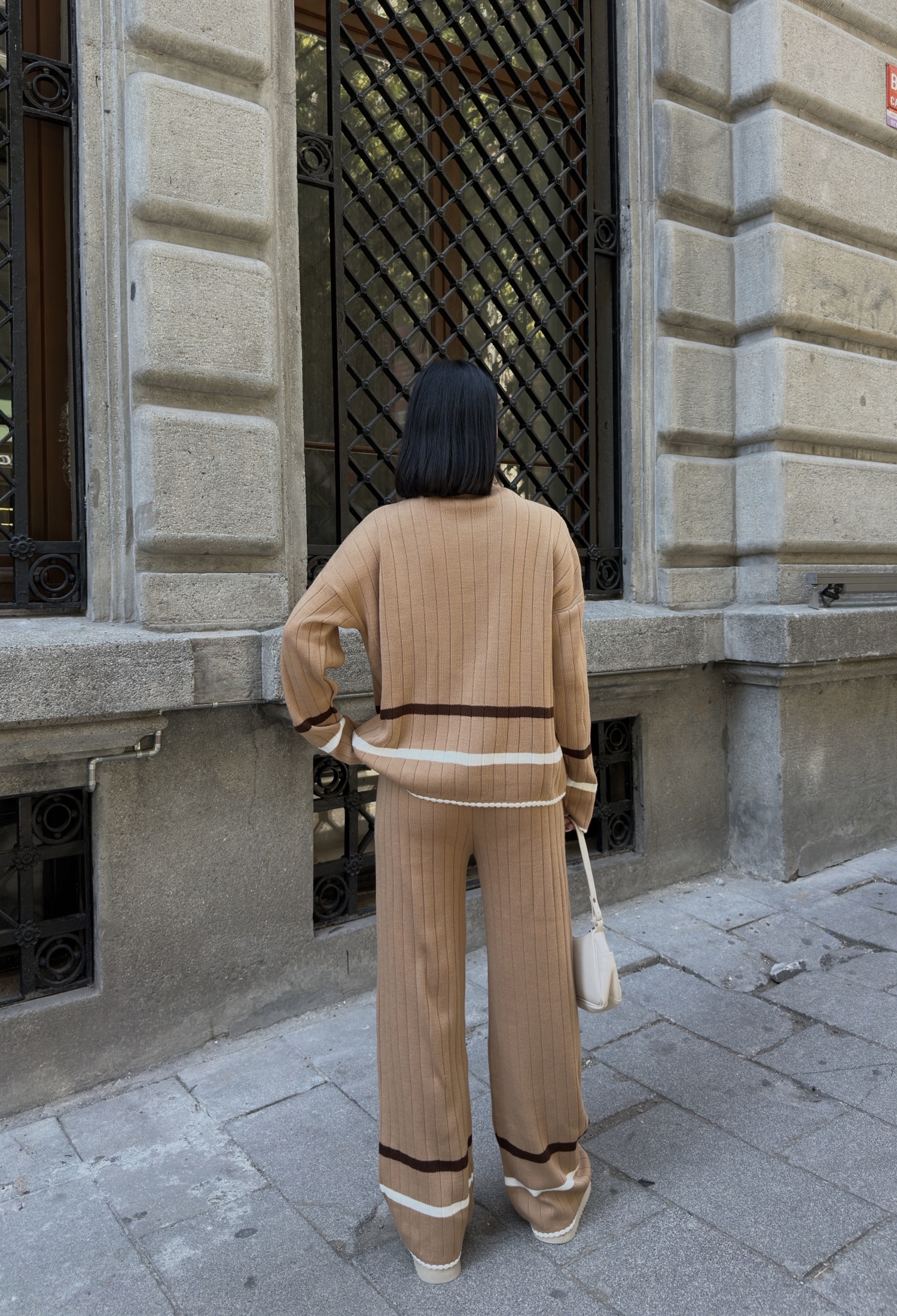 Beige Casual Elegant Modest Suit - Brand: My Fashion - Women & Kids, Baby Clothes Wholesale - TheBS Women