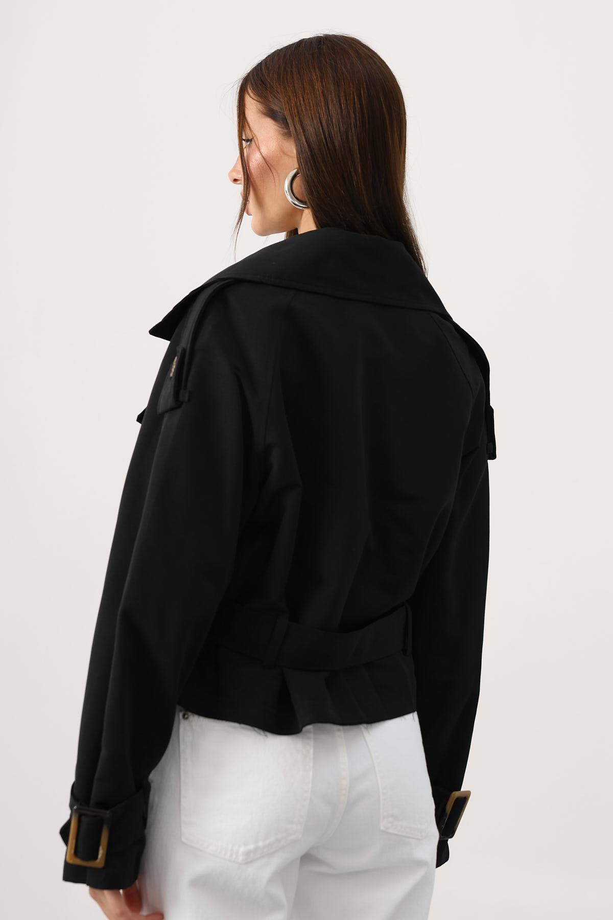 Trenchcoat Single-Breasted With Notched Collar - Brand: Reyon - Women & Kids, Baby Clothes Wholesale - TheBS Women Trenchcoat Single-Breasted With Notched Collar - Brand: Reyon - Women & Kids, Baby Clothes Wholesale - TheBS Women