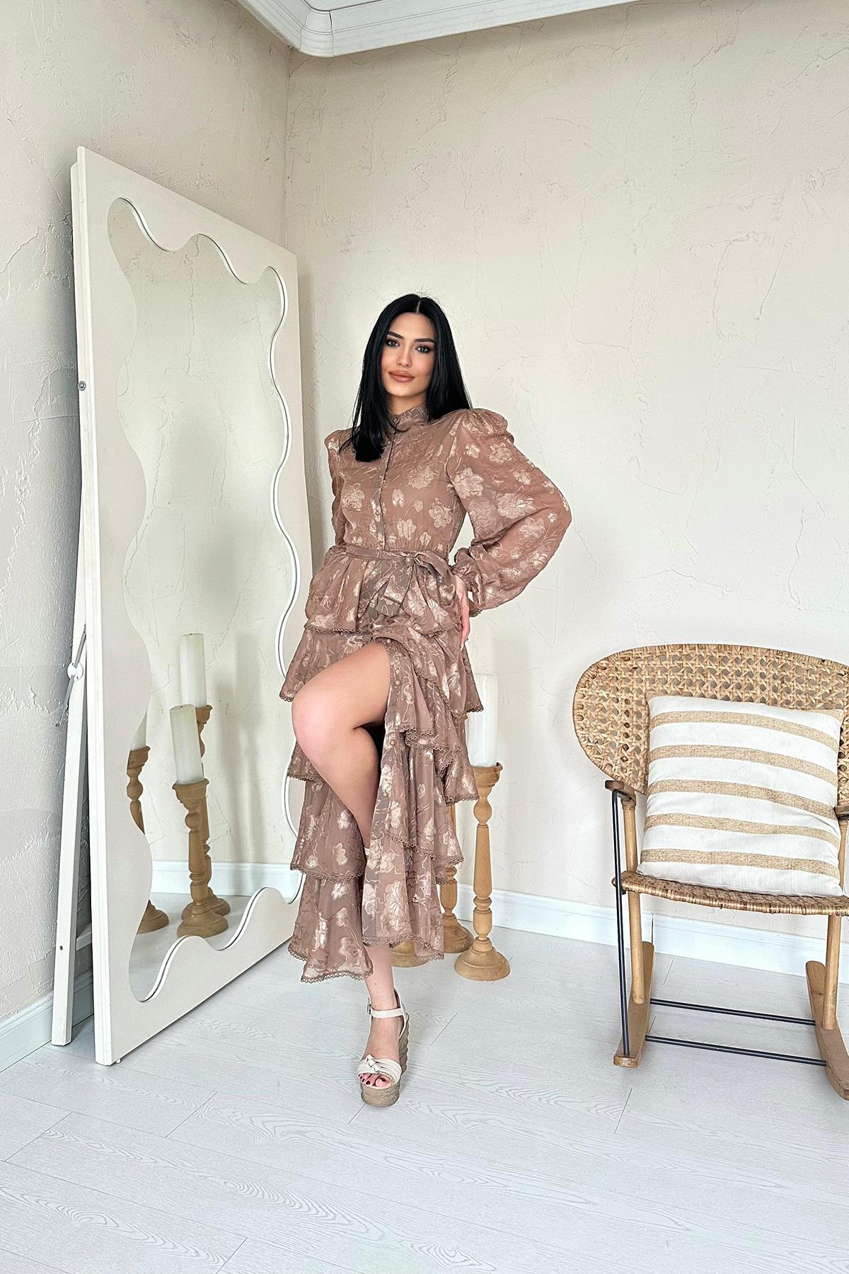 Wallpaper Striped Layered Dress - Brand: Elisa - Women & Kids, Baby Clothes Wholesale - TheBS Women Wallpaper Striped Layered Dress - Brand: Elisa - Women & Kids, Baby Clothes Wholesale - TheBS Women