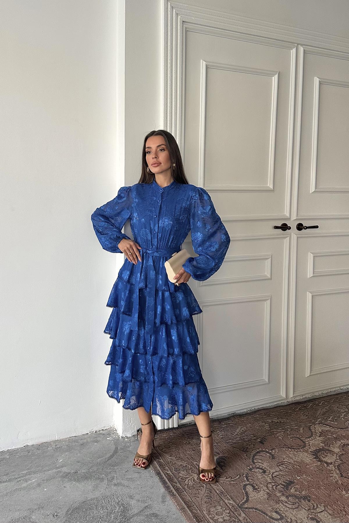 Wholesale Saks Walloon Striped Floor Coat Dress - Brand: Elisa - Women & Kids, Baby Clothes Wholesale - TheBS Women Wholesale Saks Walloon Striped Floor Coat Dress - Brand: Elisa - Women & Kids, Baby Clothes Wholesale - TheBS Women