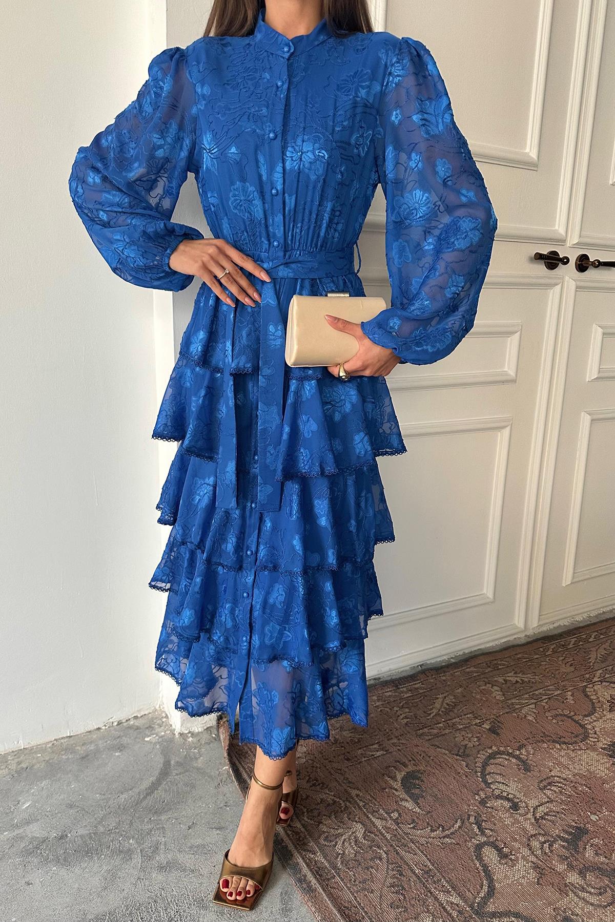 Wholesale Saks Walloon Striped Floor Coat Dress - Brand: Elisa - Women & Kids, Baby Clothes Wholesale - TheBS Women Wholesale Saks Walloon Striped Floor Coat Dress - Brand: Elisa - Women & Kids, Baby Clothes Wholesale - TheBS Women