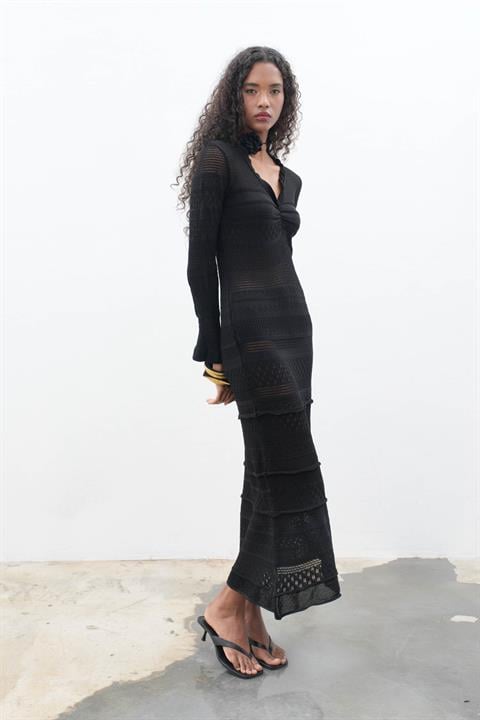 Long Knit Dress – Brand: Sobe Istanbul – Women & Kids, Baby Clothes Wholesale – TheBS Women