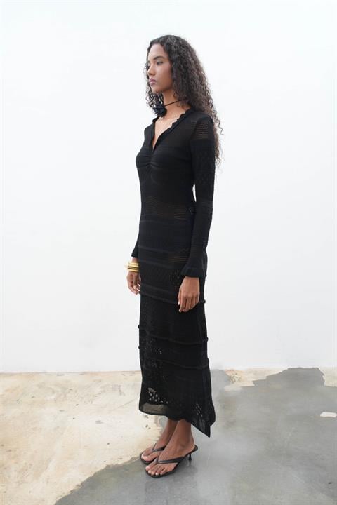 Long Knit Dress – Brand: Sobe Istanbul – Women & Kids, Baby Clothes Wholesale – TheBS Women