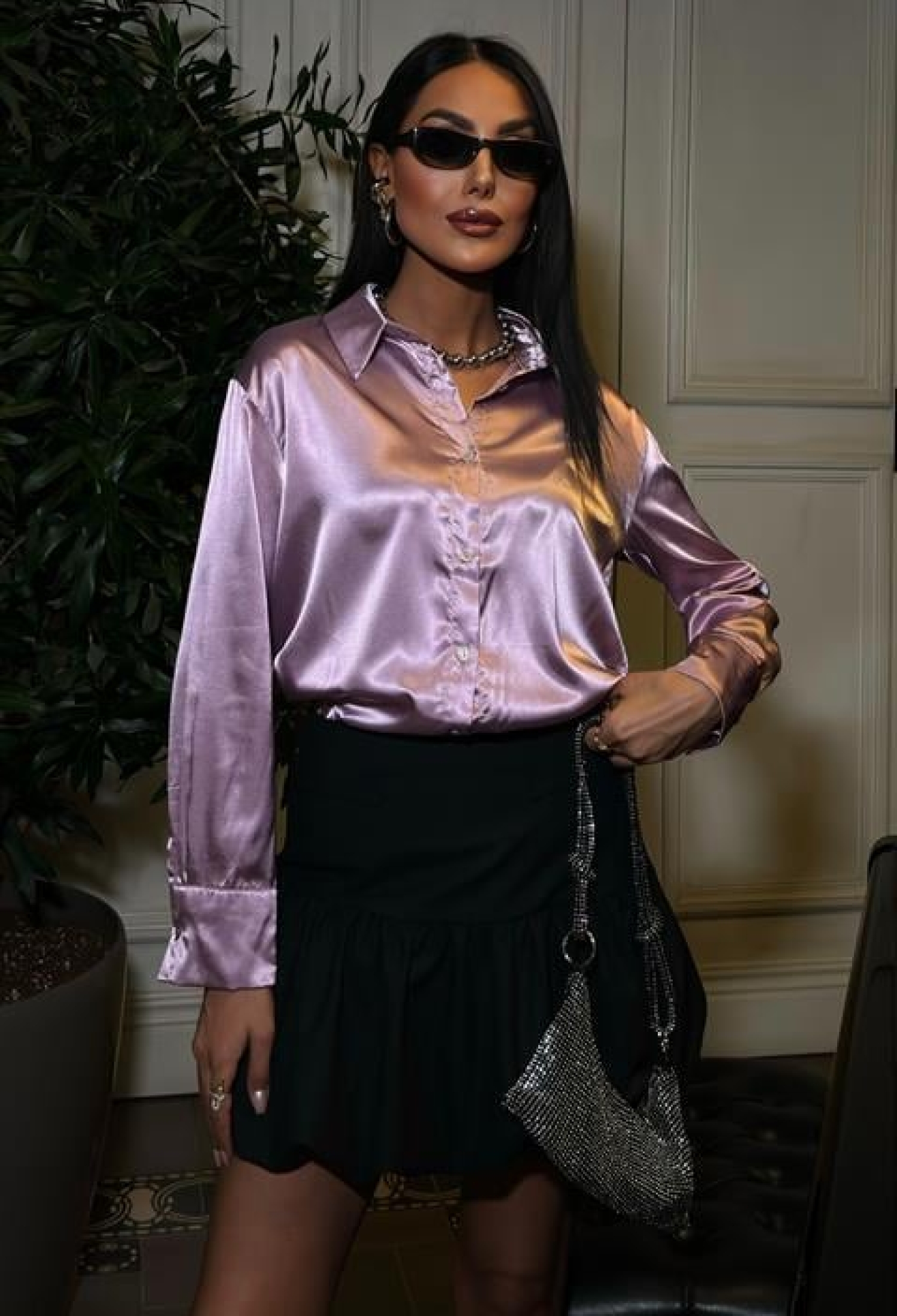 Premium Satin Shirt - Brand: Sobe Istanbul - Women & Kids, Baby Clothes Wholesale - TheBS Women