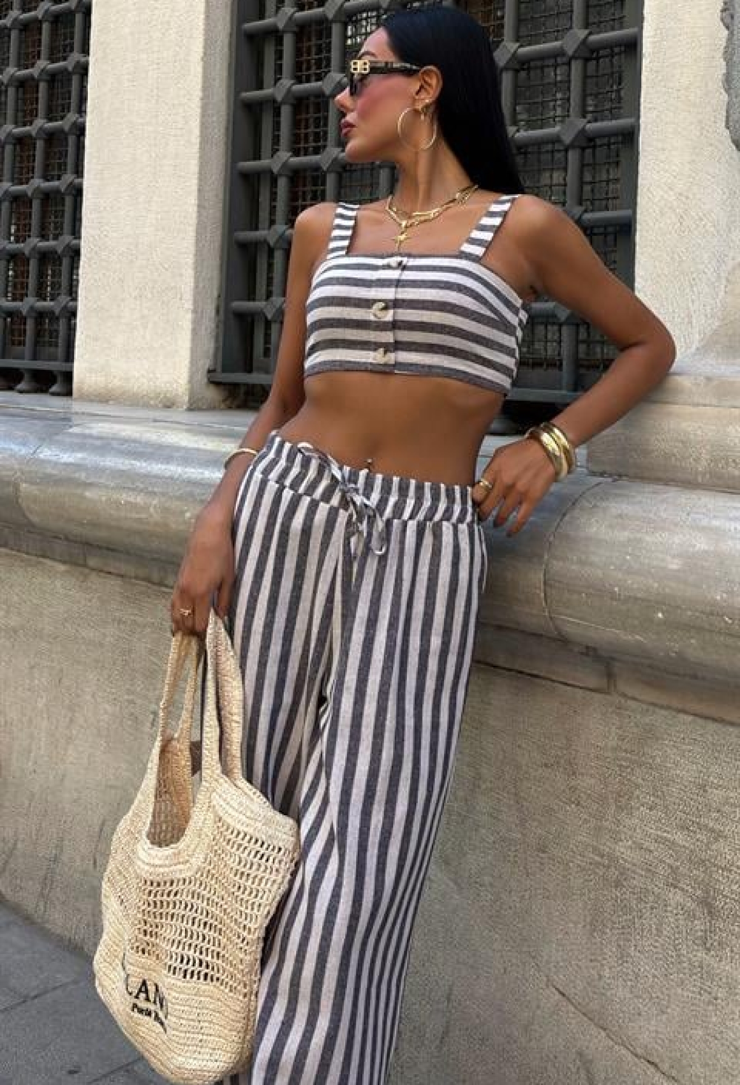 Karolina Linen Suit - Brand: Sobe Istanbul - Women & Kids, Baby Clothes Wholesale - TheBS Women