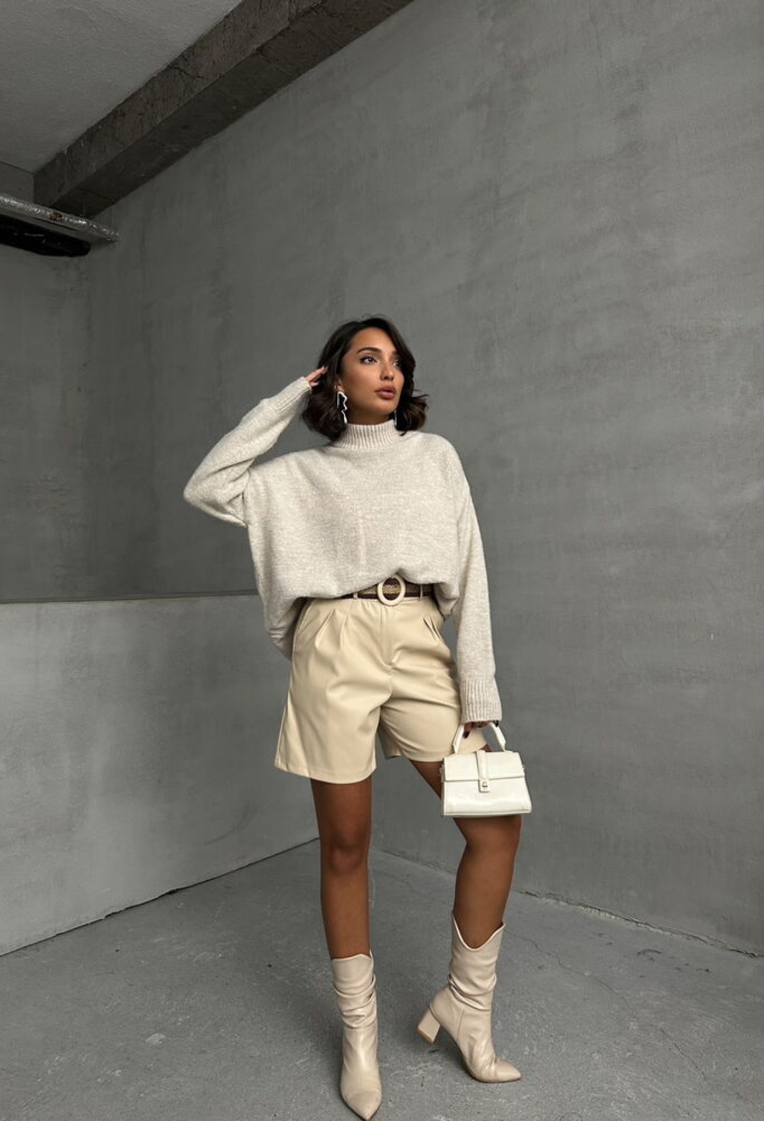 Belted Leather Shorts - Brand: Topshow - Women & Kids, Baby Clothes Wholesale - TheBS Women