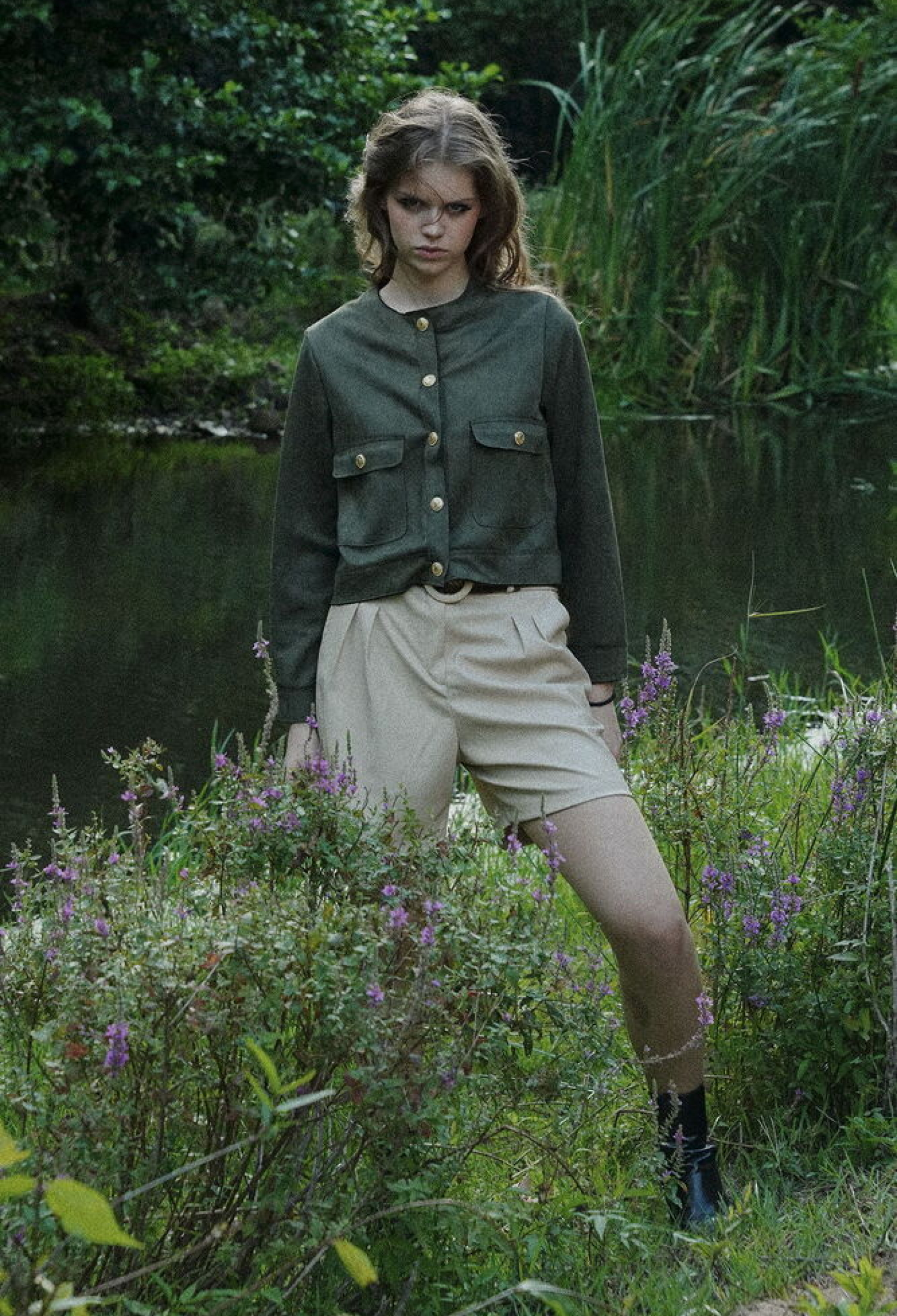 Belted Leather Shorts - Brand: Topshow - Women & Kids, Baby Clothes Wholesale - TheBS Women