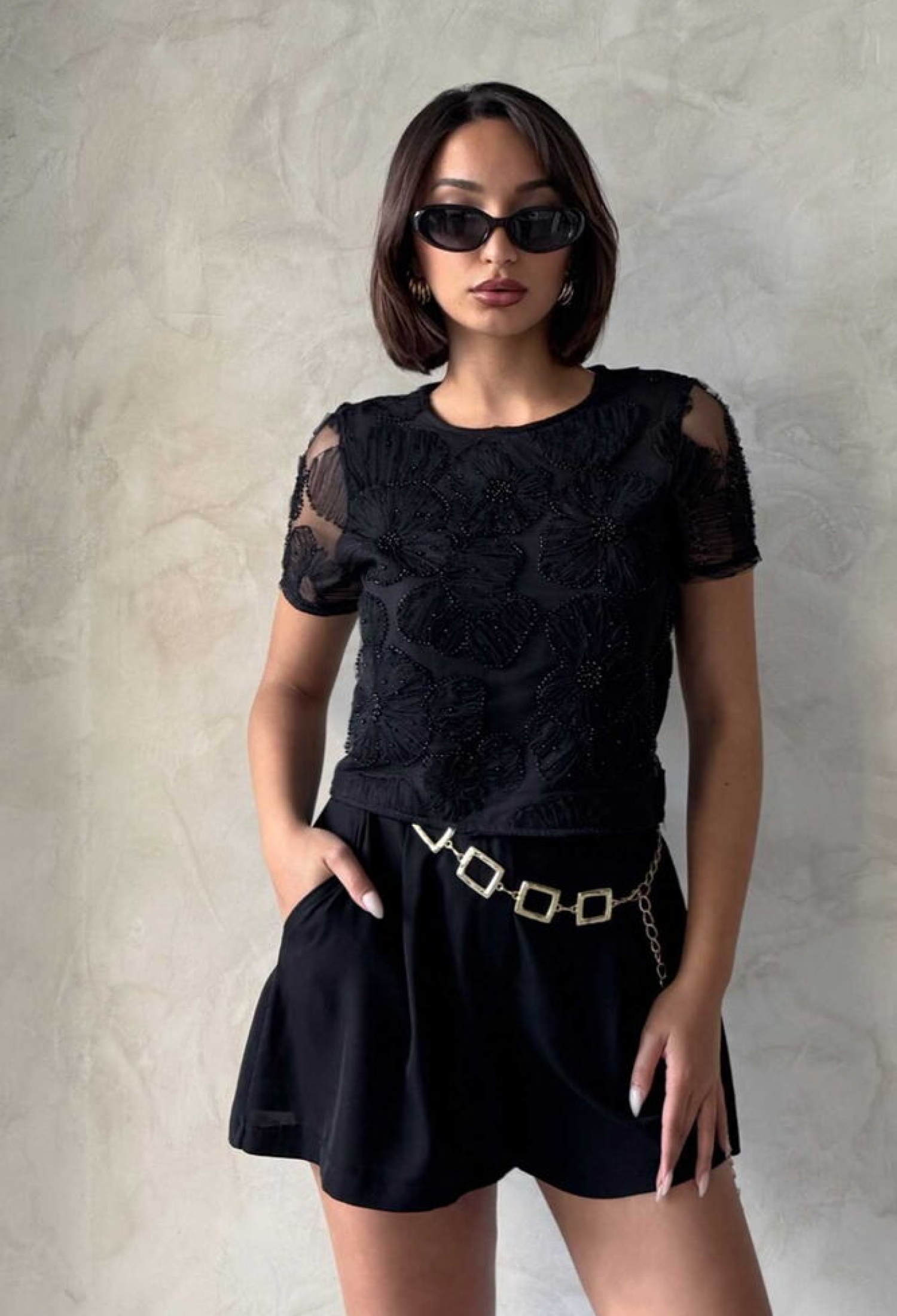 Bead Embroidered Blouse - Brand: Topshow - Women & Kids, Baby Clothes Wholesale - TheBS Women