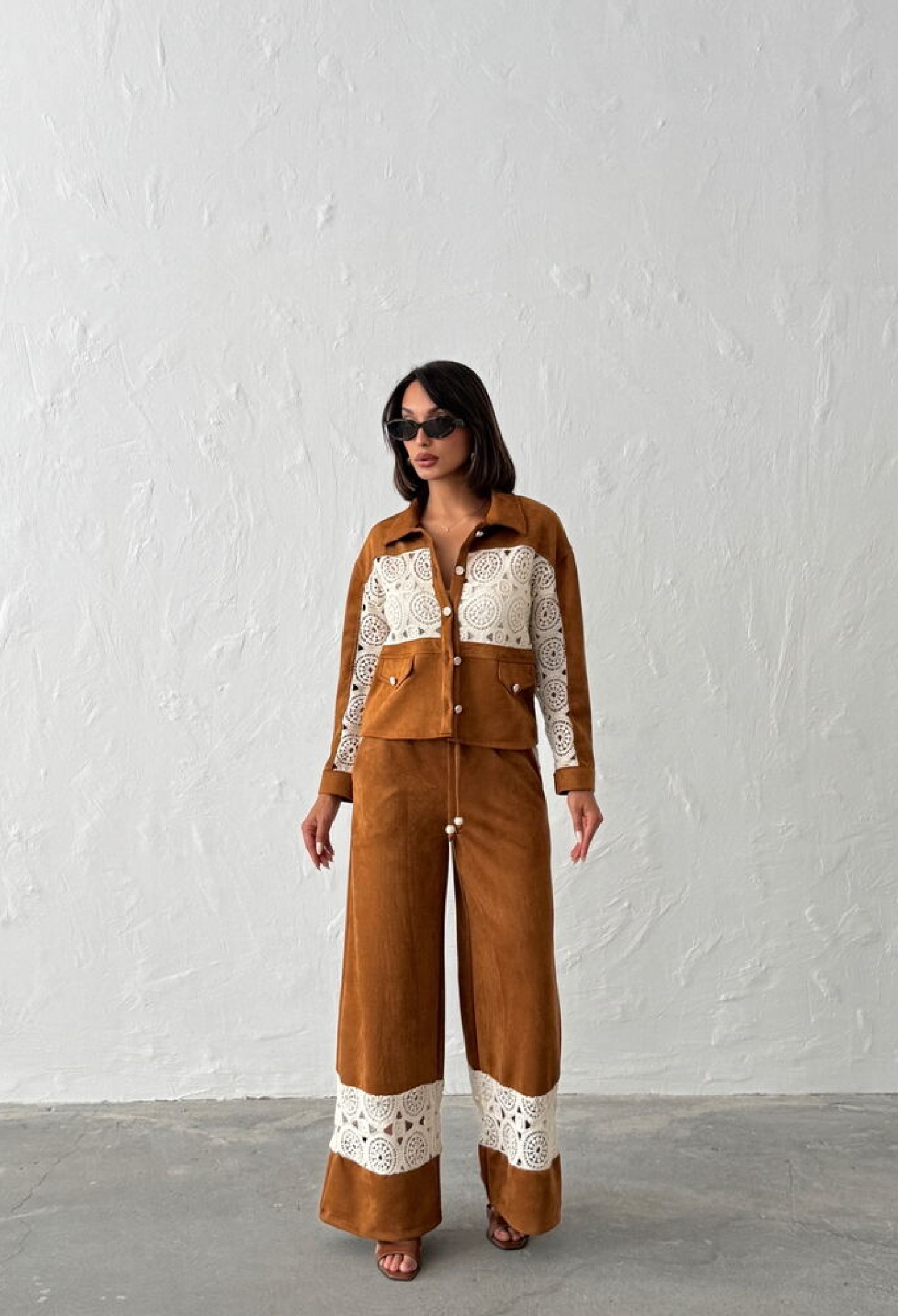 Patchwork Casual Overshirt Jacket - Brand: Topshow - Women & Kids, Baby Clothes Wholesale - TheBS Women