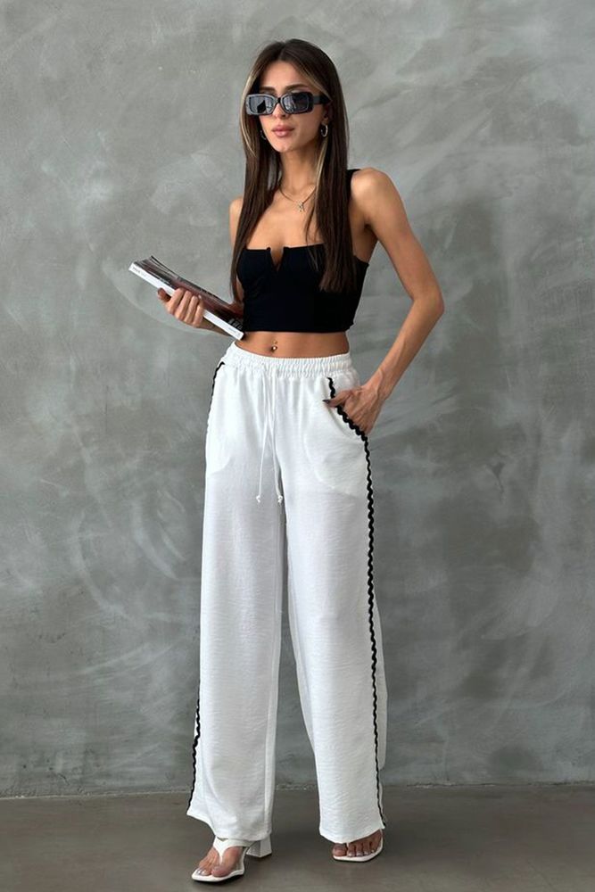 Waterstone Detailed Trousers – Brand: Topshow – Women & Kids, Baby Clothes Wholesale – TheBS Women