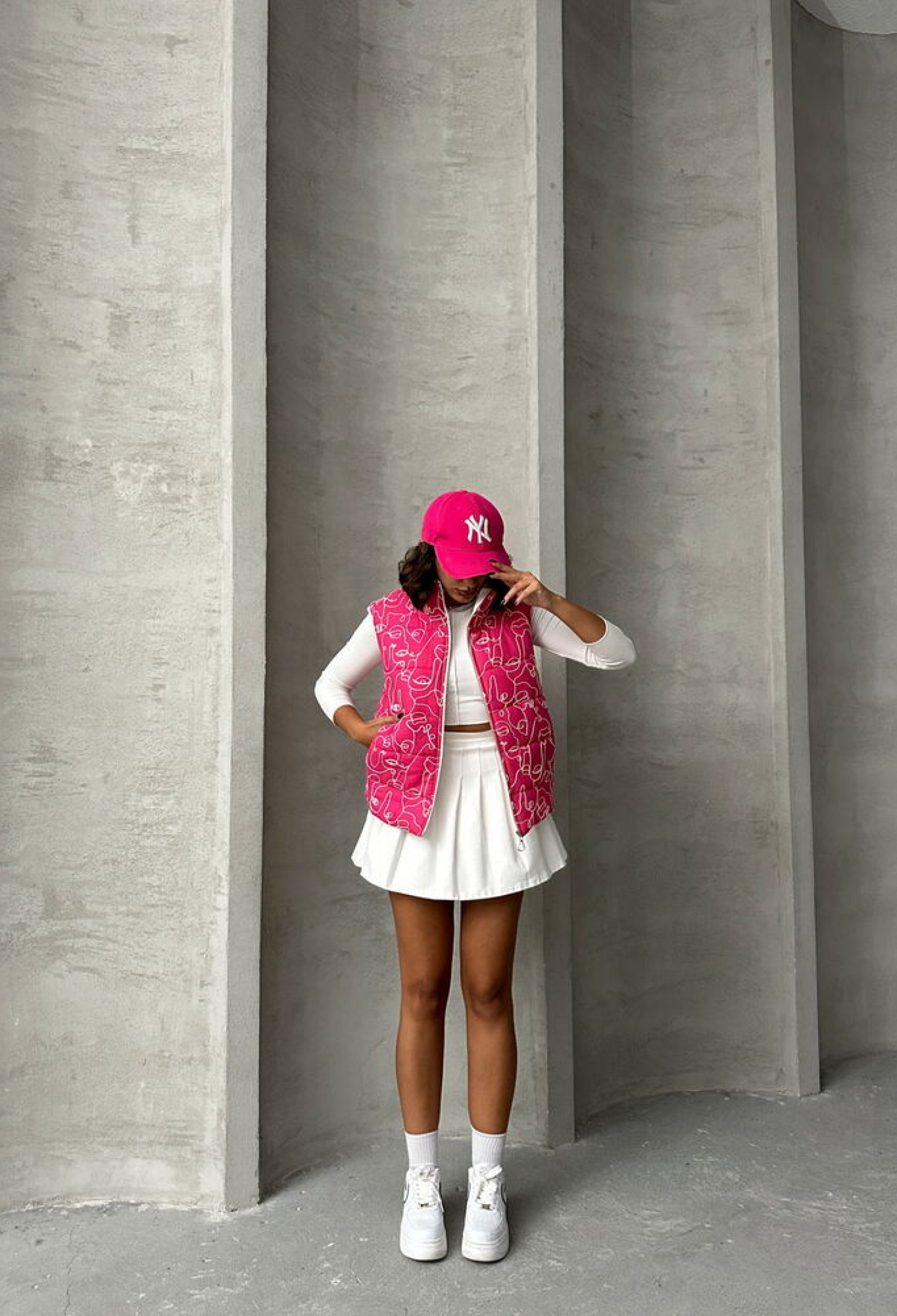 Mixed Print Patterned Fiber Puffer Vest - Brand: Topshow - Women & Kids, Baby Clothes Wholesale - TheBS Women