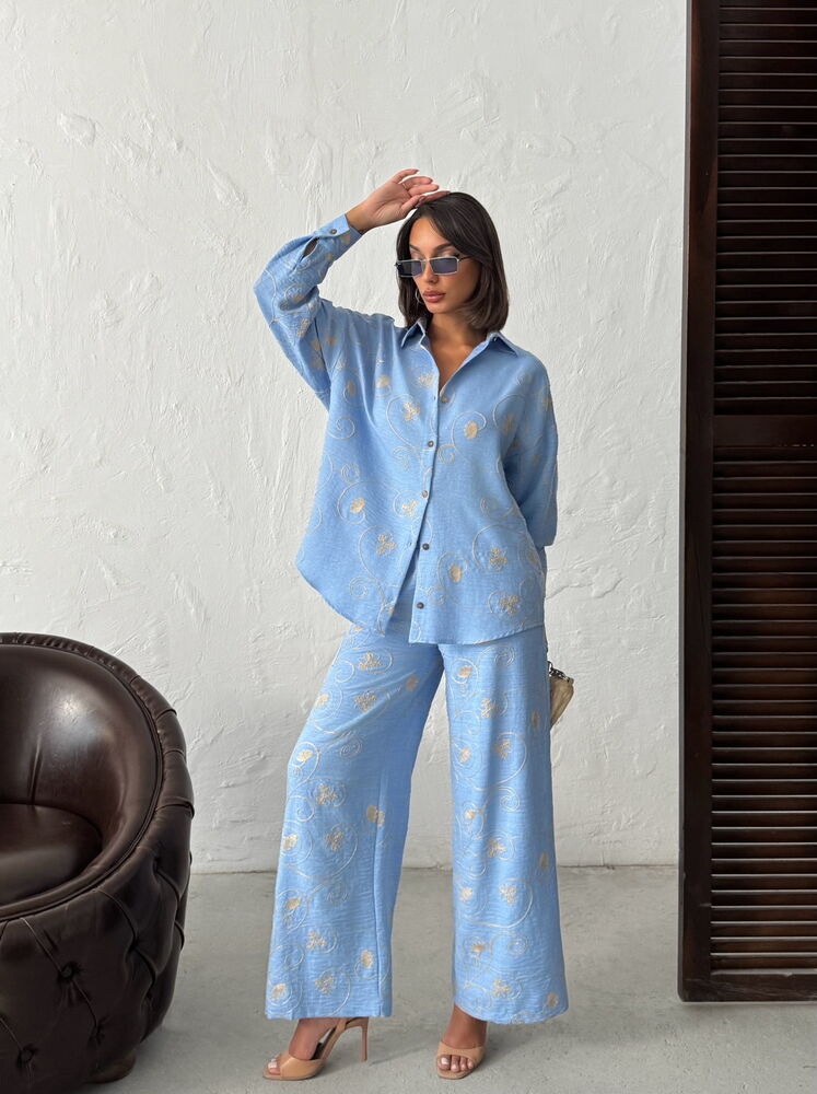 Elegant Casual Boho Palazzo Pants – Brand: Topshow – Women & Kids, Baby Clothes Wholesale – TheBS Women