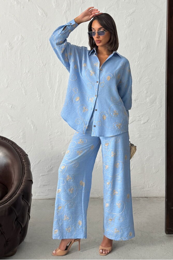 Elegant Casual Boho Palazzo Pants – Brand: Topshow – Women & Kids, Baby Clothes Wholesale – TheBS Women