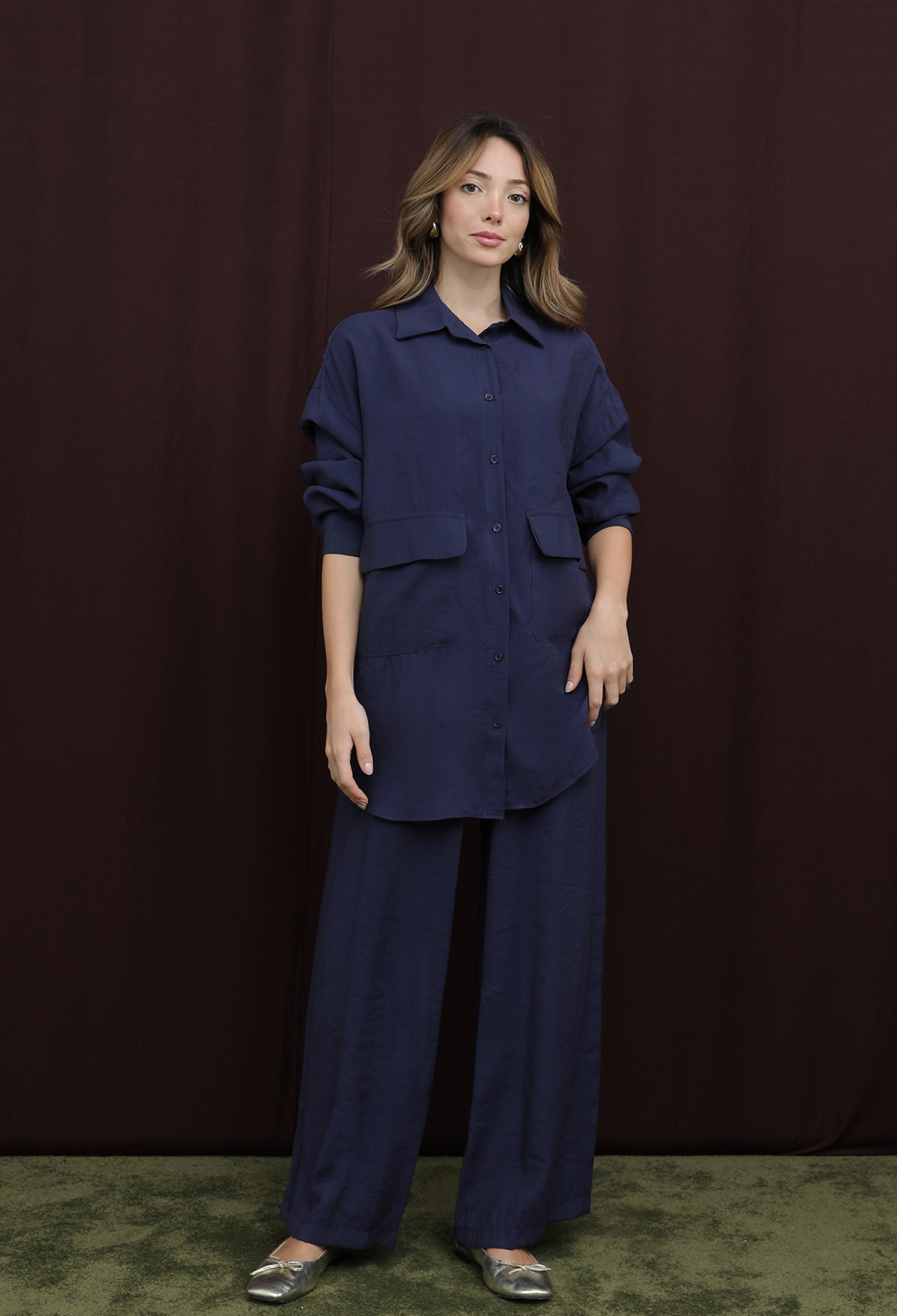 NavyElegant Casual Set - Brand: Puane - Women & Kids, Baby Clothes Wholesale - TheBS Women