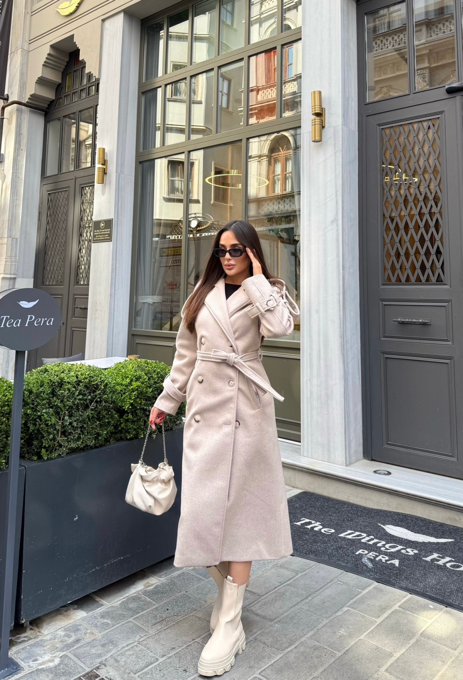 Double-Breasted Slim Fit Coat - Brand: My Jest Fashion - Women & Kids, Baby Clothes Wholesale - TheBS Women