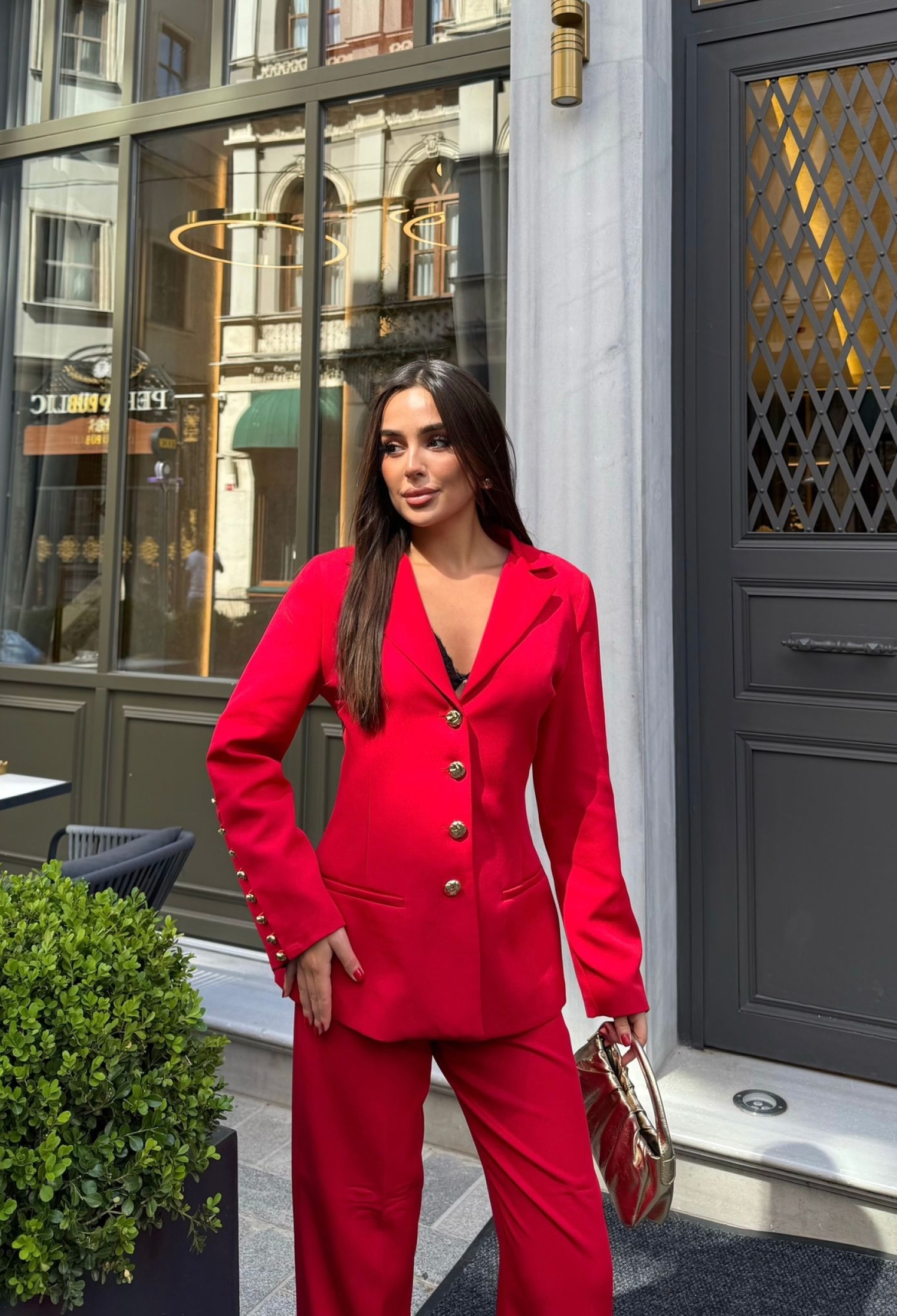 Formal Elegant Suit With Tuxedo Pants - Brand: My Jest Fashion - Women & Kids, Baby Clothes Wholesale - TheBS Women