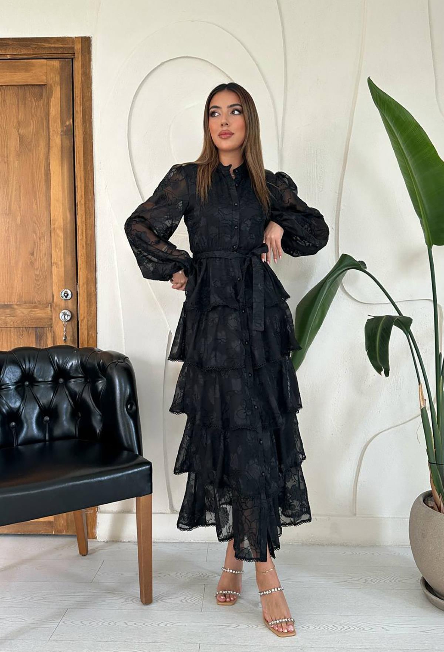 Wallpaper Striped Layered Dress - Brand: Elisa - Women & Kids, Baby Clothes Wholesale - TheBS Women