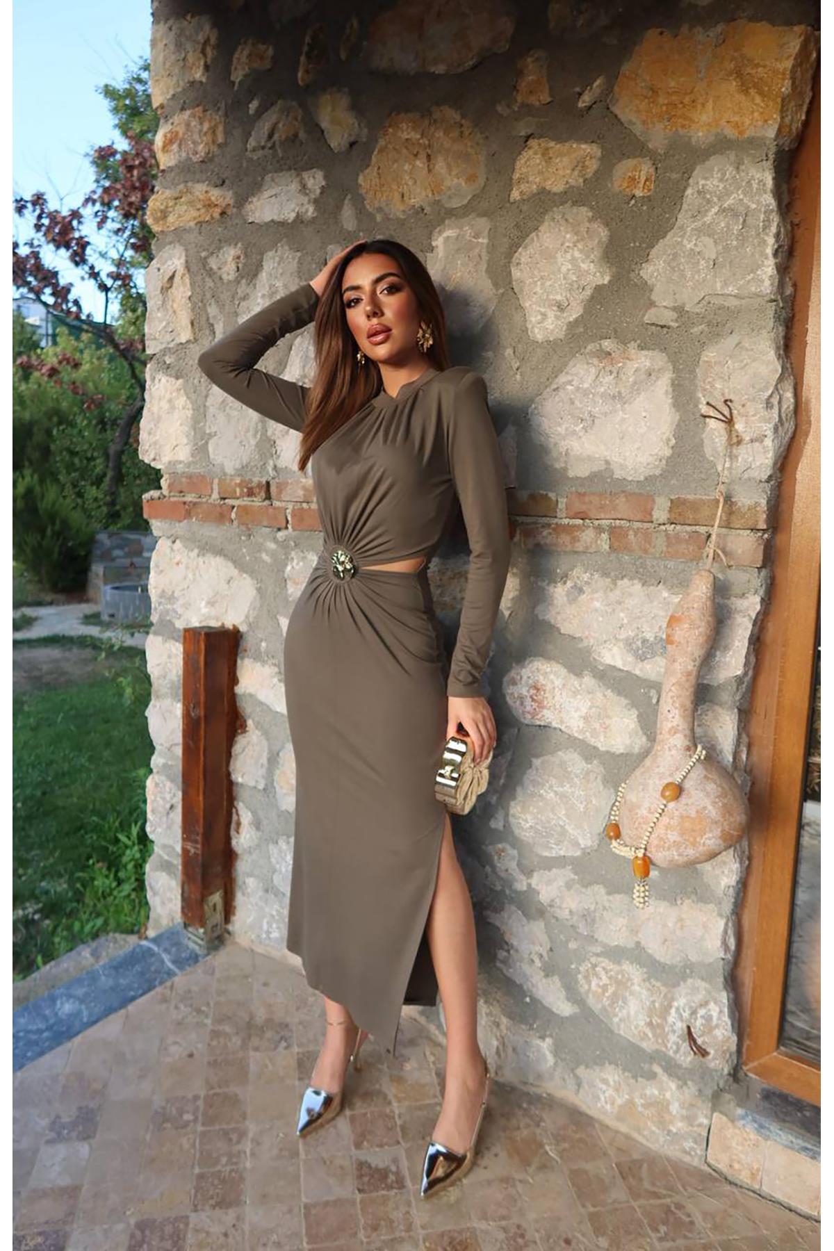 Green Sexy Elegant Formal Sheath Dress – Brand: Elisa – Women & Kids, Baby Clothes Wholesale – TheBS Women