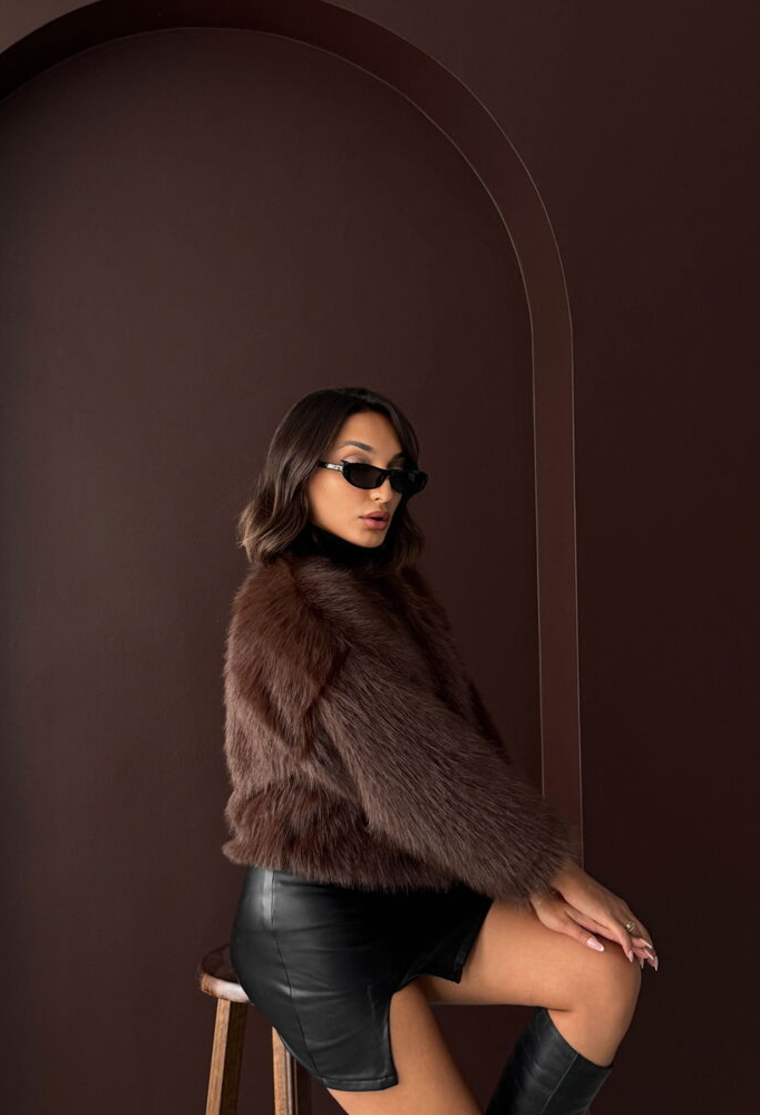 Glam Elegant Fur Jacket - Brand: Topshow - Women & Kids, Baby Clothes Wholesale - TheBS Women