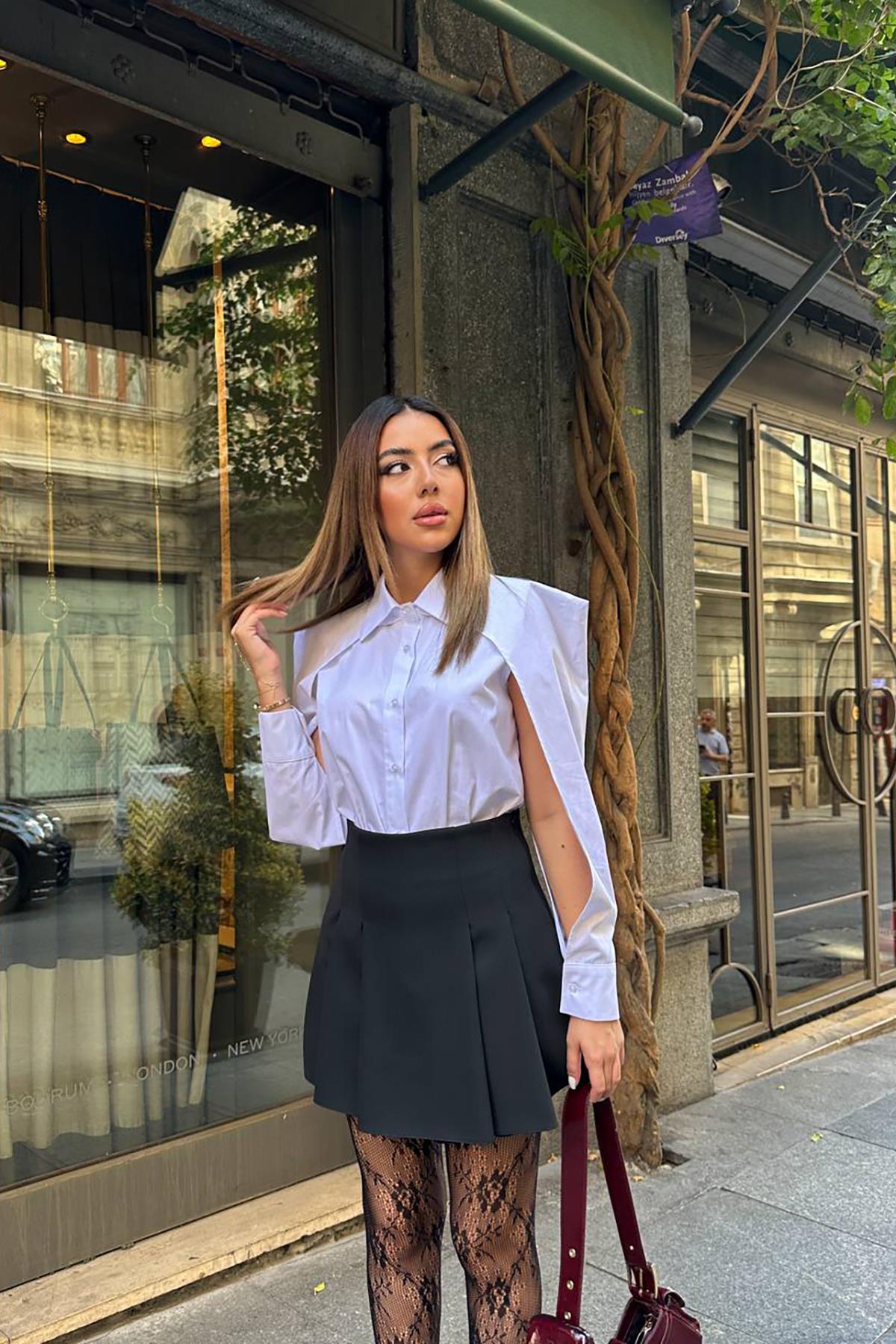 White Formal Sexy Elegant Shirt - Brand: Elisa - Women & Kids, Baby Clothes Wholesale - TheBS Women White Formal Sexy Elegant Shirt - Brand: Elisa - Women & Kids, Baby Clothes Wholesale - TheBS Women