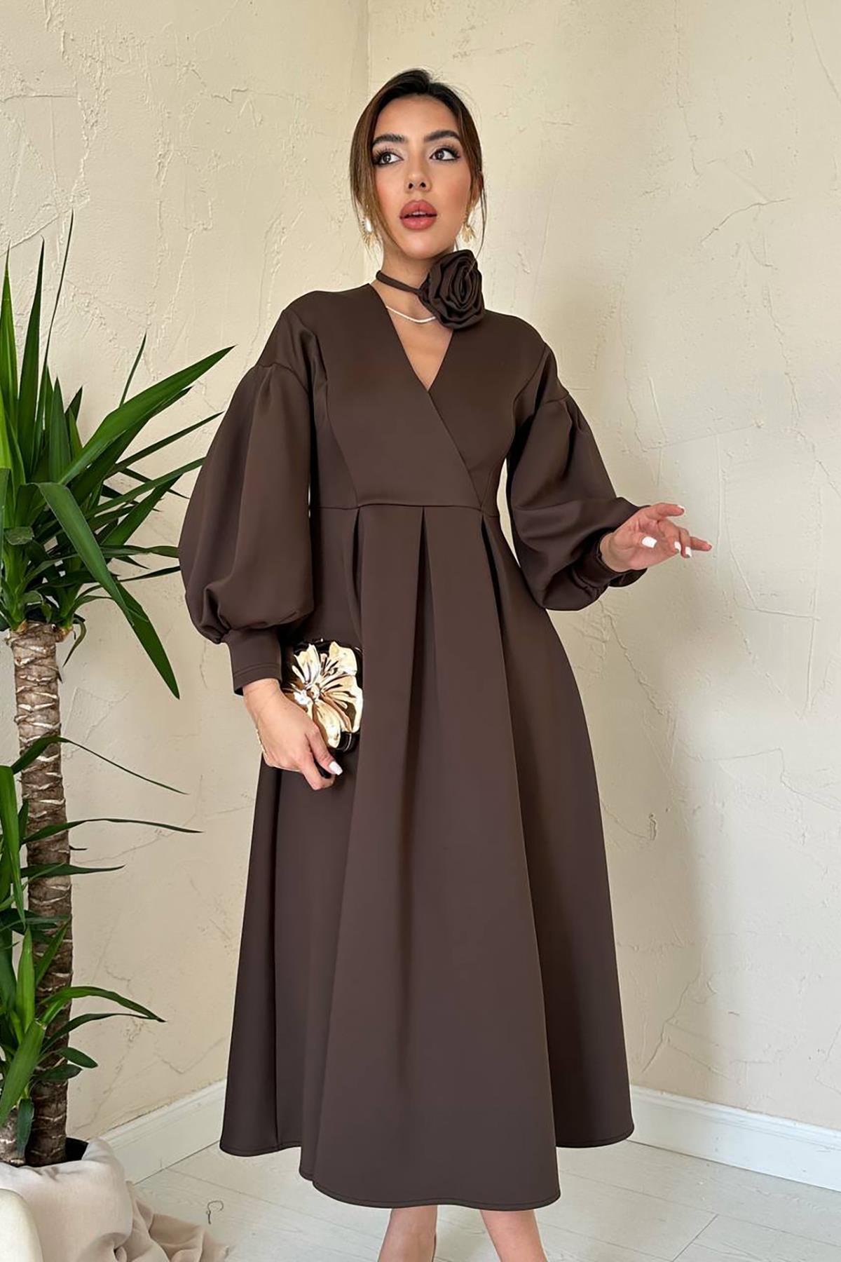 Elegant Fit And Flare Dress - Brand: Elisa - Women & Kids, Baby Clothes Wholesale - TheBS Women Elegant Fit And Flare Dress - Brand: Elisa - Women & Kids, Baby Clothes Wholesale - TheBS Women