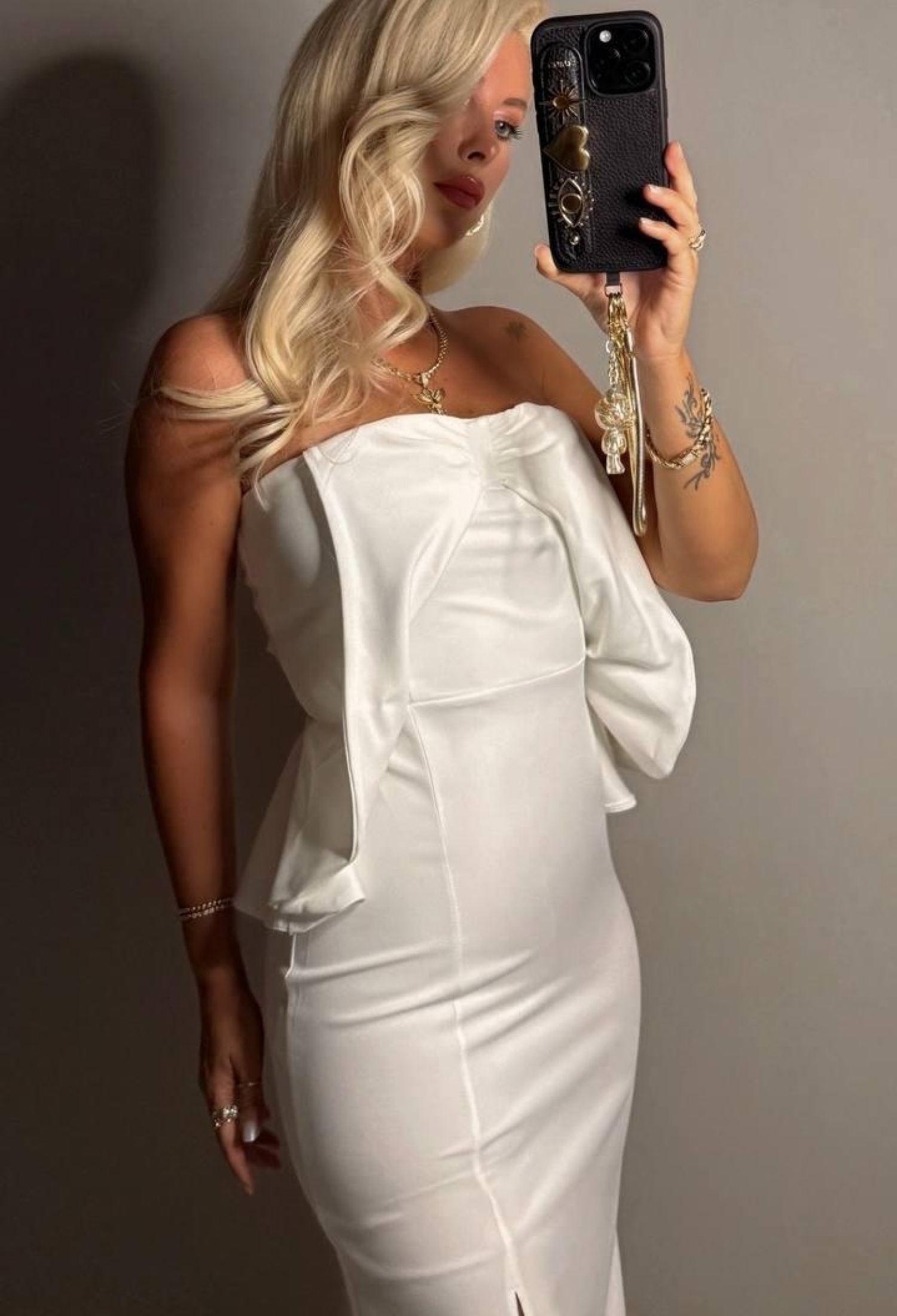 Strapless Sleeveless Bodycon Midi Dress - Brand: My Jest Fashion - Women & Kids, Baby Clothes Wholesale - TheBS Women