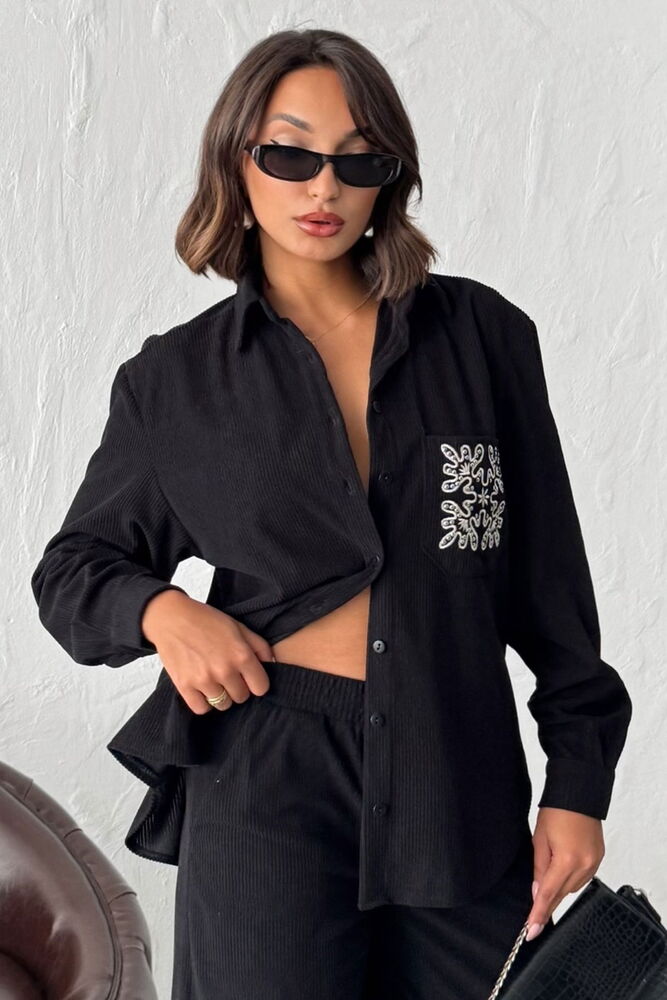 Polo Neck Long Sleeve Shirt - Brand: Topshow - Women & Kids, Baby Clothes Wholesale - TheBS Women Polo Neck Long Sleeve Shirt - Brand: Topshow - Women & Kids, Baby Clothes Wholesale - TheBS Women