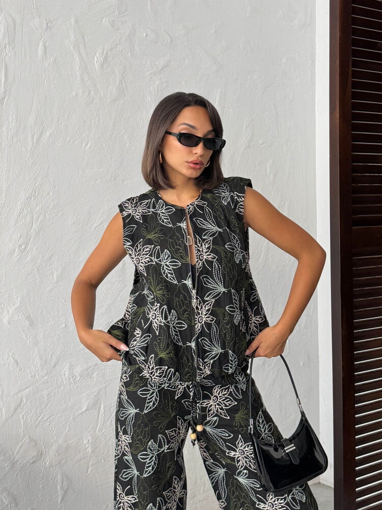 Oversized Fit Floral Zip Up Shirt – Brand: Topshow – Women & Kids, Baby Clothes Wholesale – TheBS Women