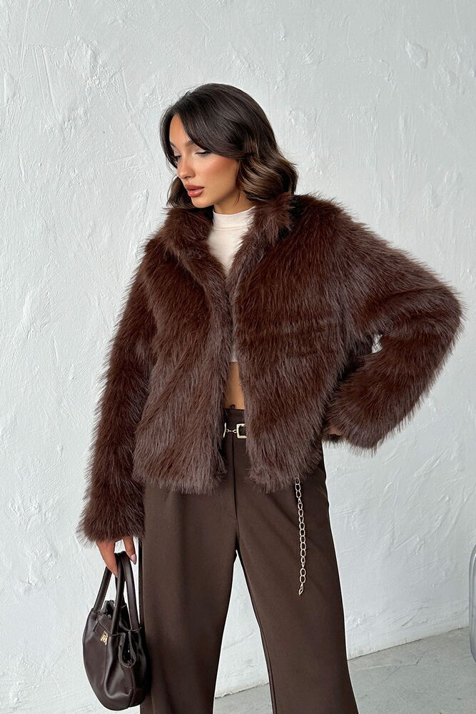 Fur Elegant Buttoned Jacket - Brand: Topshow - Women & Kids, Baby Clothes Wholesale - TheBS Women