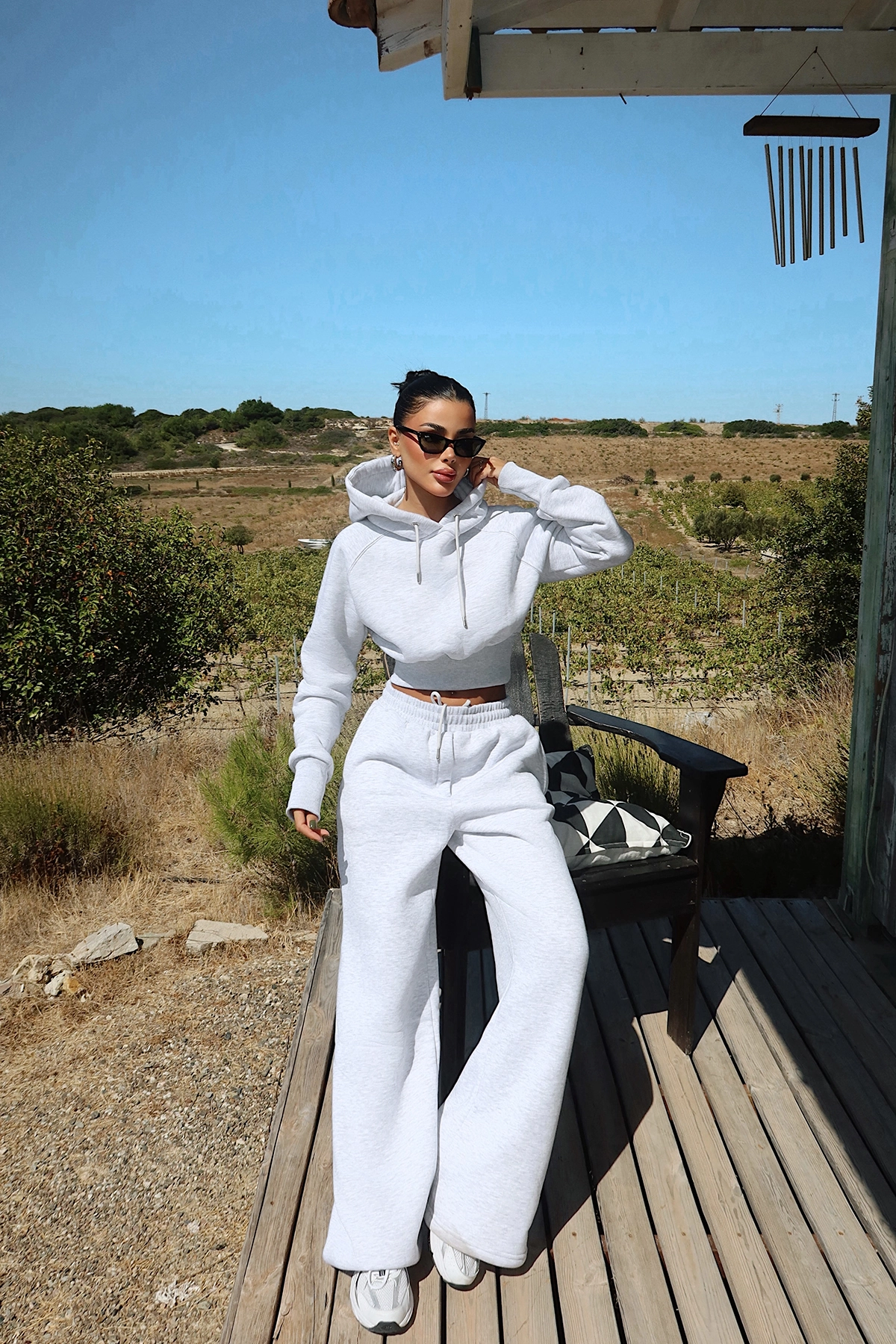 Oversized Fit Casual Sport Tracksuit - Brand: EYYO ATELIER - Women & Kids, Baby Clothes Wholesale - TheBS Women Oversized Fit Casual Sport Tracksuit - Brand: EYYO ATELIER - Women & Kids, Baby Clothes Wholesale - TheBS Women