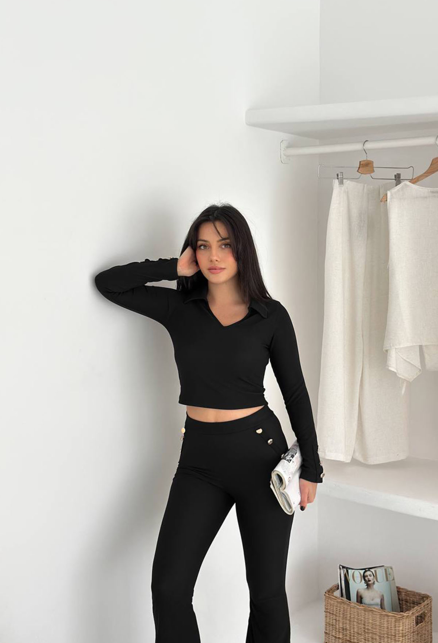 Set - Casual Sexy Elegant Slim Fit Bootcut - Brand: Mode Roy - Women & Kids, Baby Clothes Wholesale - TheBS Women