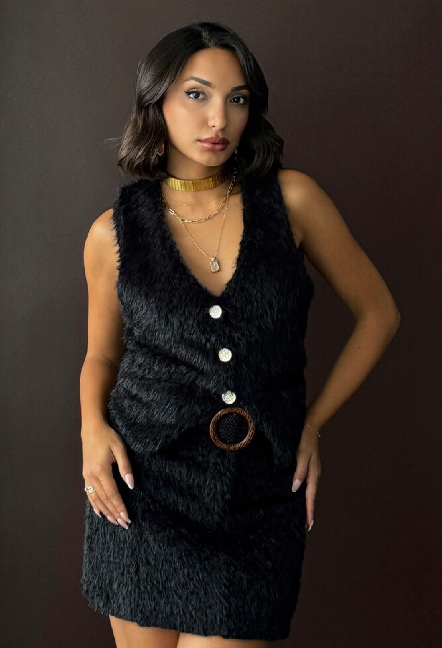 Elegant Fitted Vest - Brand: Topshow - Women & Kids, Baby Clothes Wholesale - TheBS Women