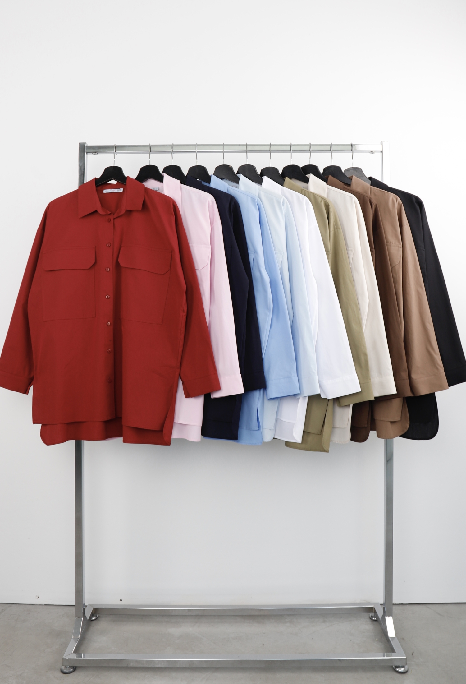 Oversized Fit Casual Shirt - Brand: Cream Rouge - Women & Kids, Baby Clothes Wholesale - TheBS Women