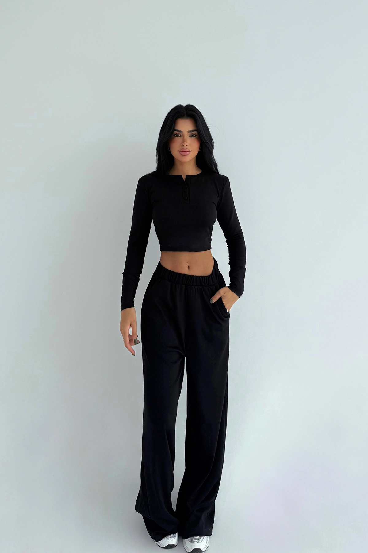 Casual Sport Streetwear Set - Brand: EYYO ATELIER - Women & Kids, Baby Clothes Wholesale - TheBS Women