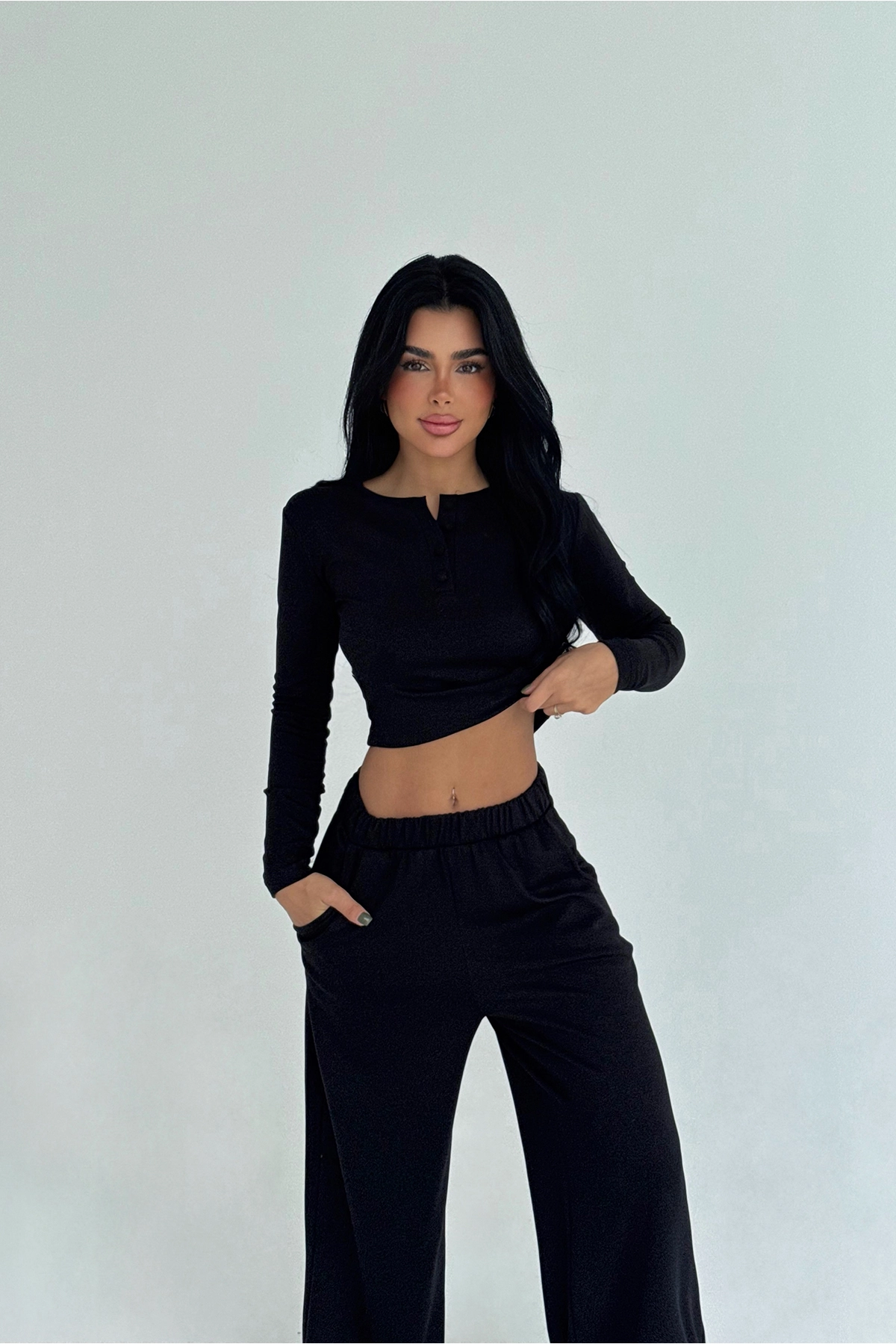 Casual Sport Streetwear Set - Brand: EYYO ATELIER - Women & Kids, Baby Clothes Wholesale - TheBS Women