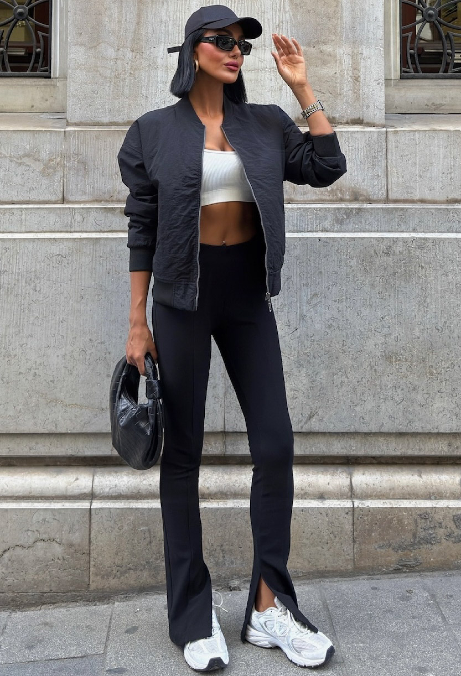 Back Printed Bomber Jacket - Brand: Sobe Istanbul - Women & Kids, Baby Clothes Wholesale - TheBS Women