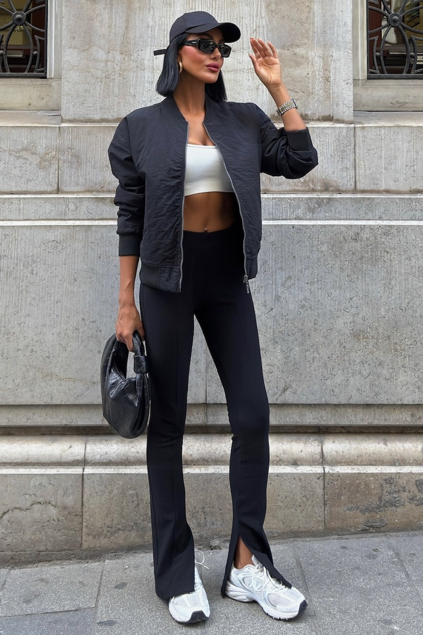 Back Printed Bomber Jacket – Brand: Sobe Istanbul – Women & Kids, Baby Clothes Wholesale – TheBS Women