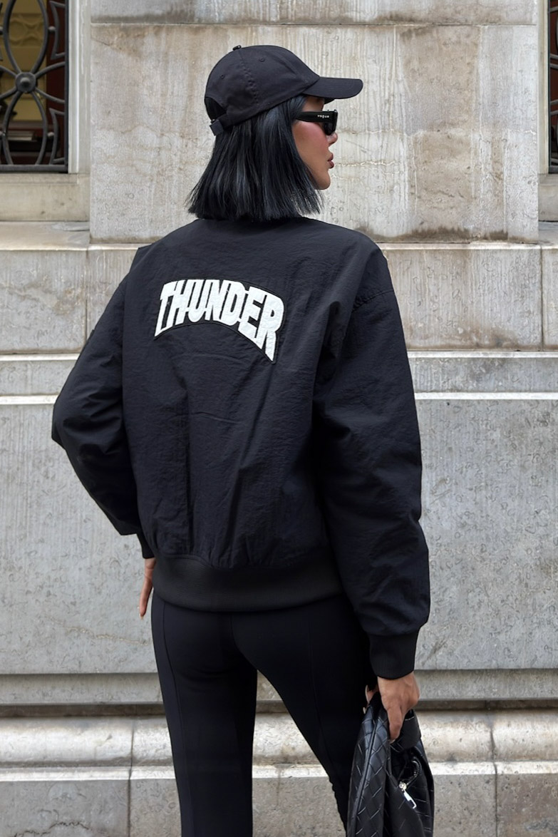 Back Printed Bomber Jacket – Brand: Sobe Istanbul – Women & Kids, Baby Clothes Wholesale – TheBS Women