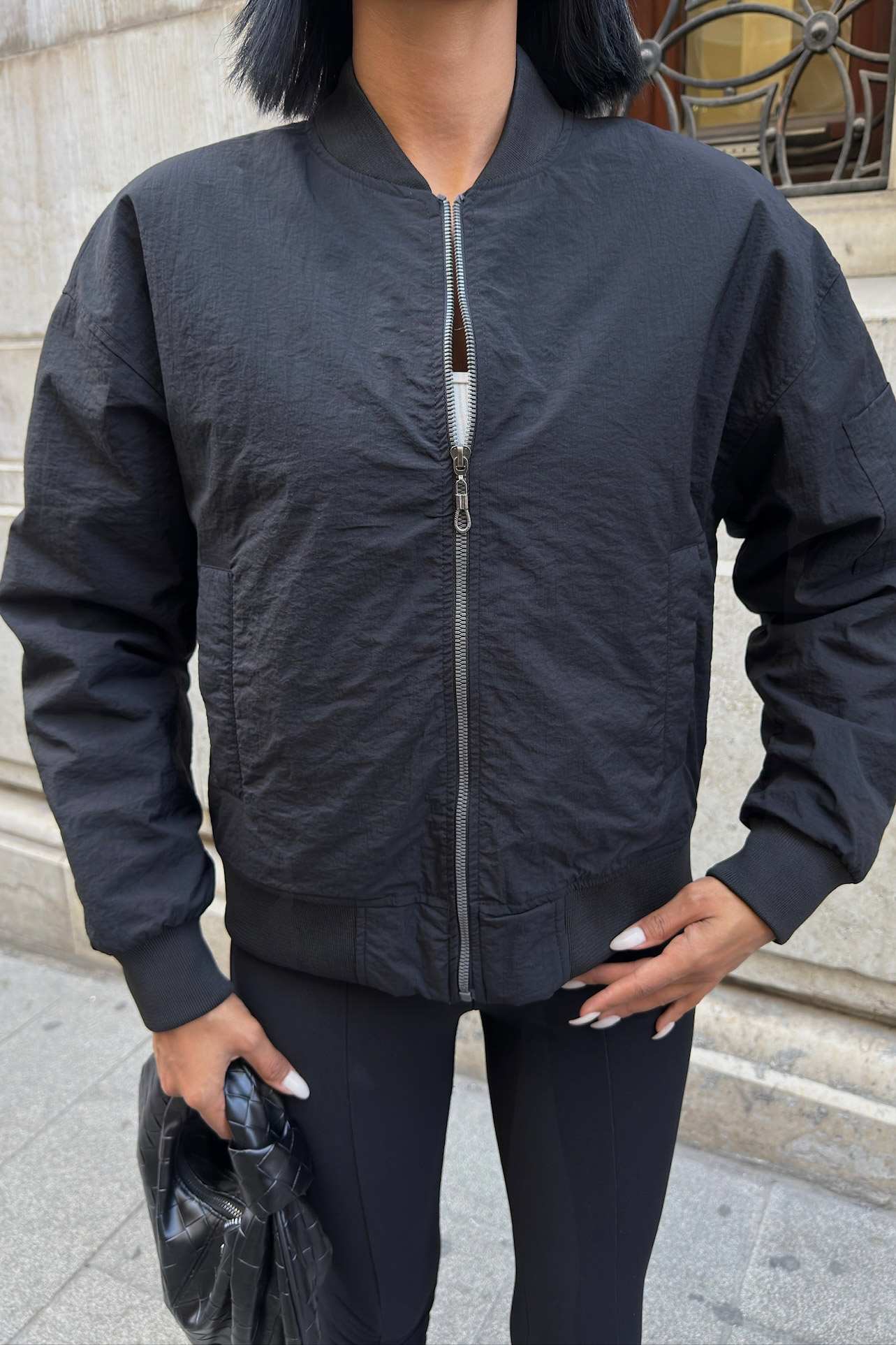 Back Printed Bomber Jacket – Brand: Sobe Istanbul – Women & Kids, Baby Clothes Wholesale – TheBS Women