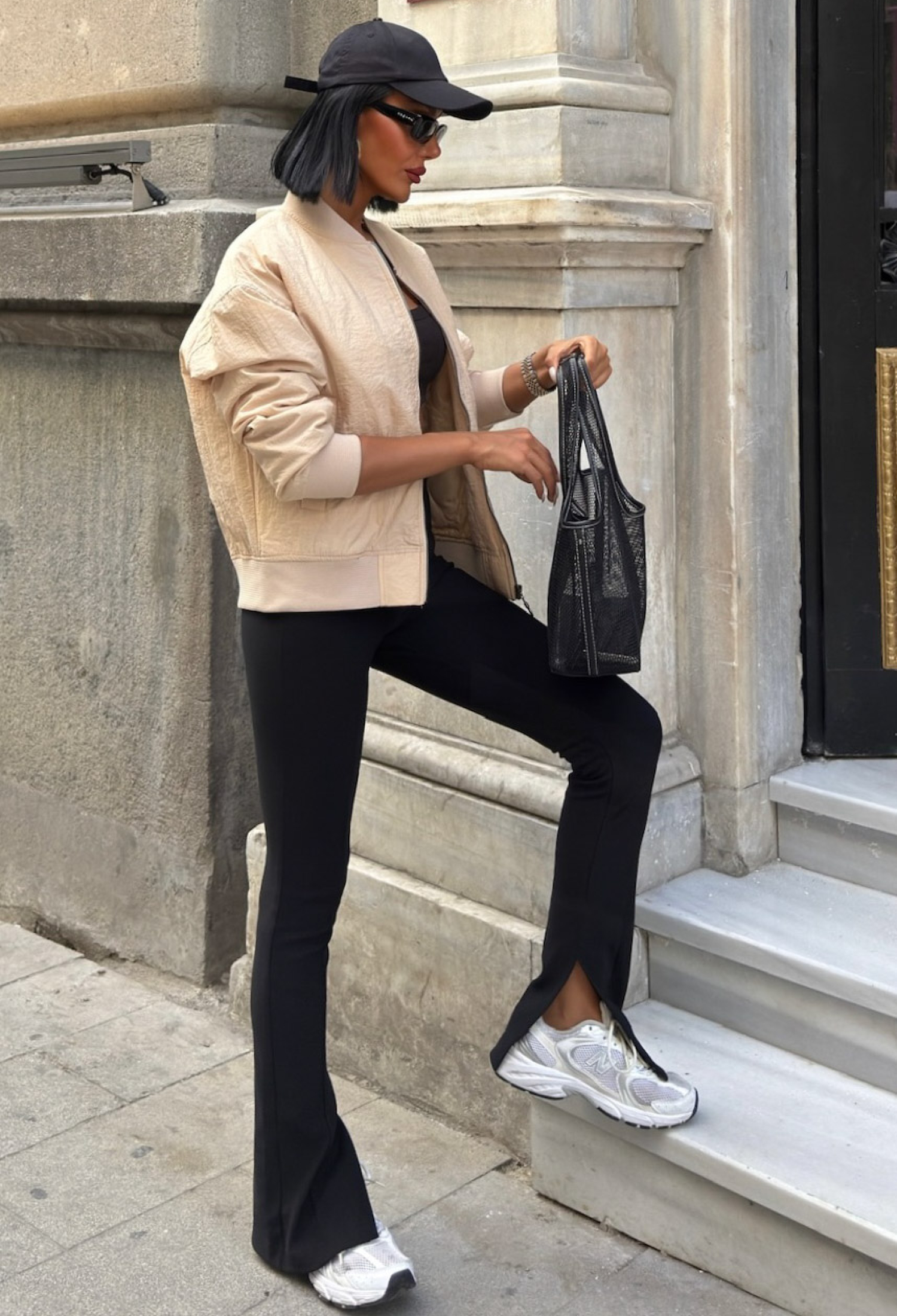 Back Printed Bomber Jacket - Brand: Sobe Istanbul - Women & Kids, Baby Clothes Wholesale - TheBS Women