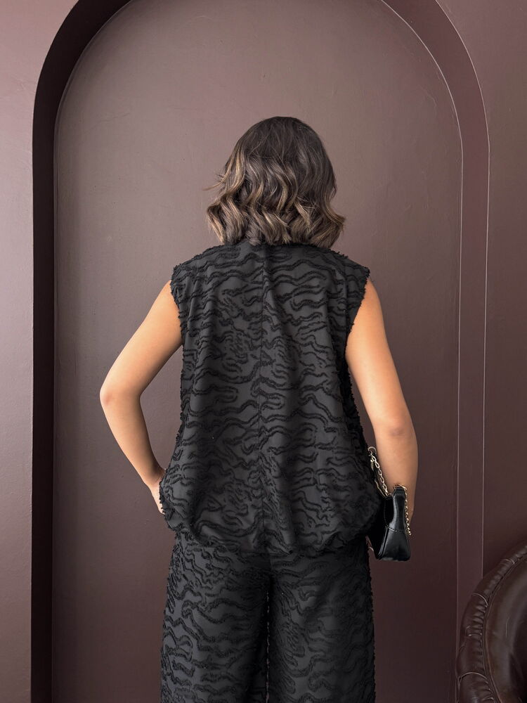 Oversized Animal Print Sleeveless Shirt – Brand: Topshow – Women & Kids, Baby Clothes Wholesale – TheBS Women