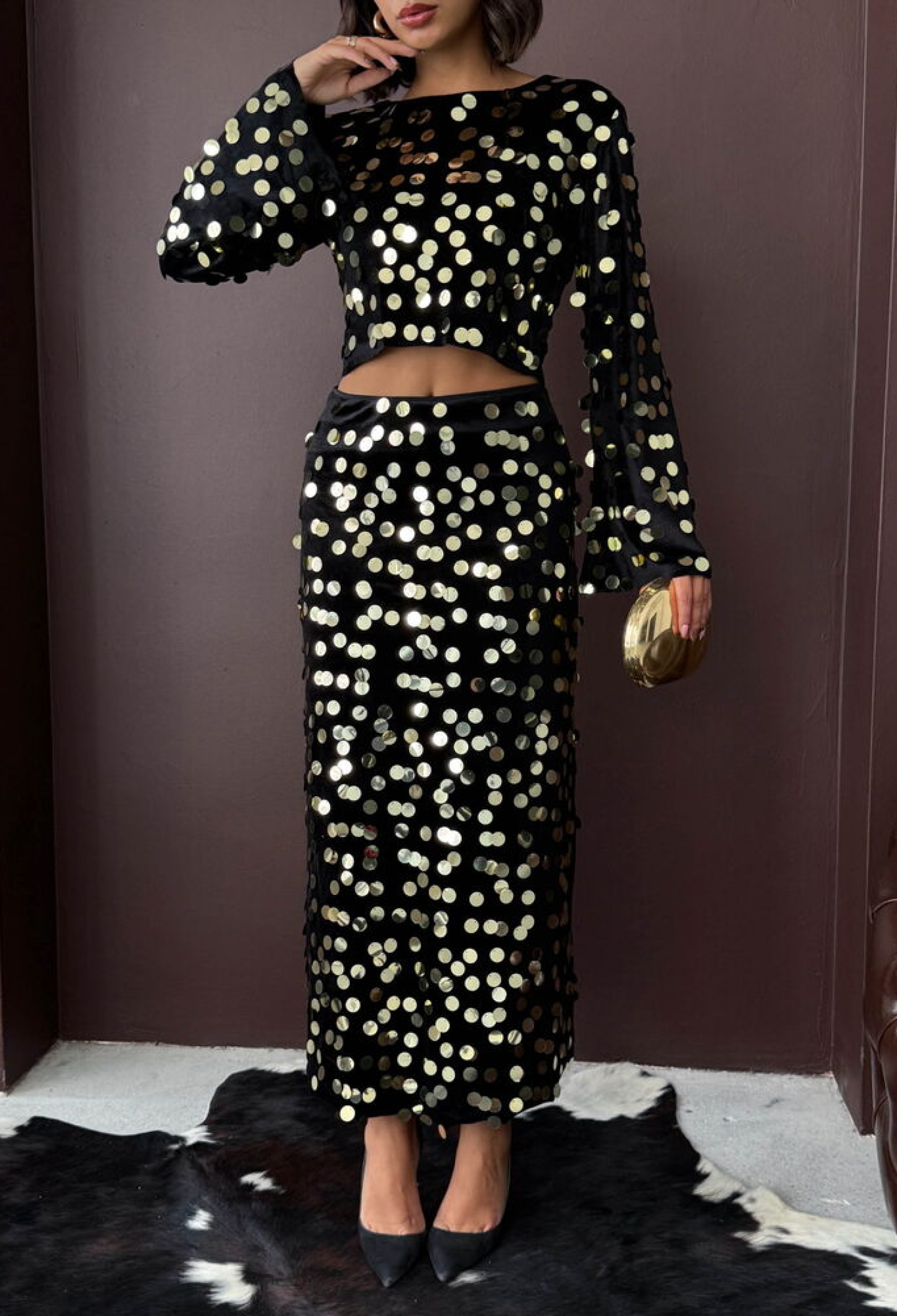 Glam Sexy Elegant Formal Pencil Maxi Skirt - Brand: Topshow - Women & Kids, Baby Clothes Wholesale - TheBS Women